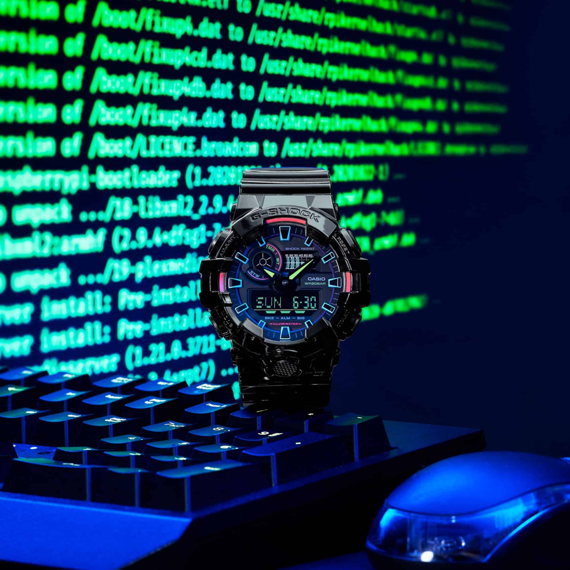 GA-700RGB-1A G-Shock Reloj para Hombre - Image 9