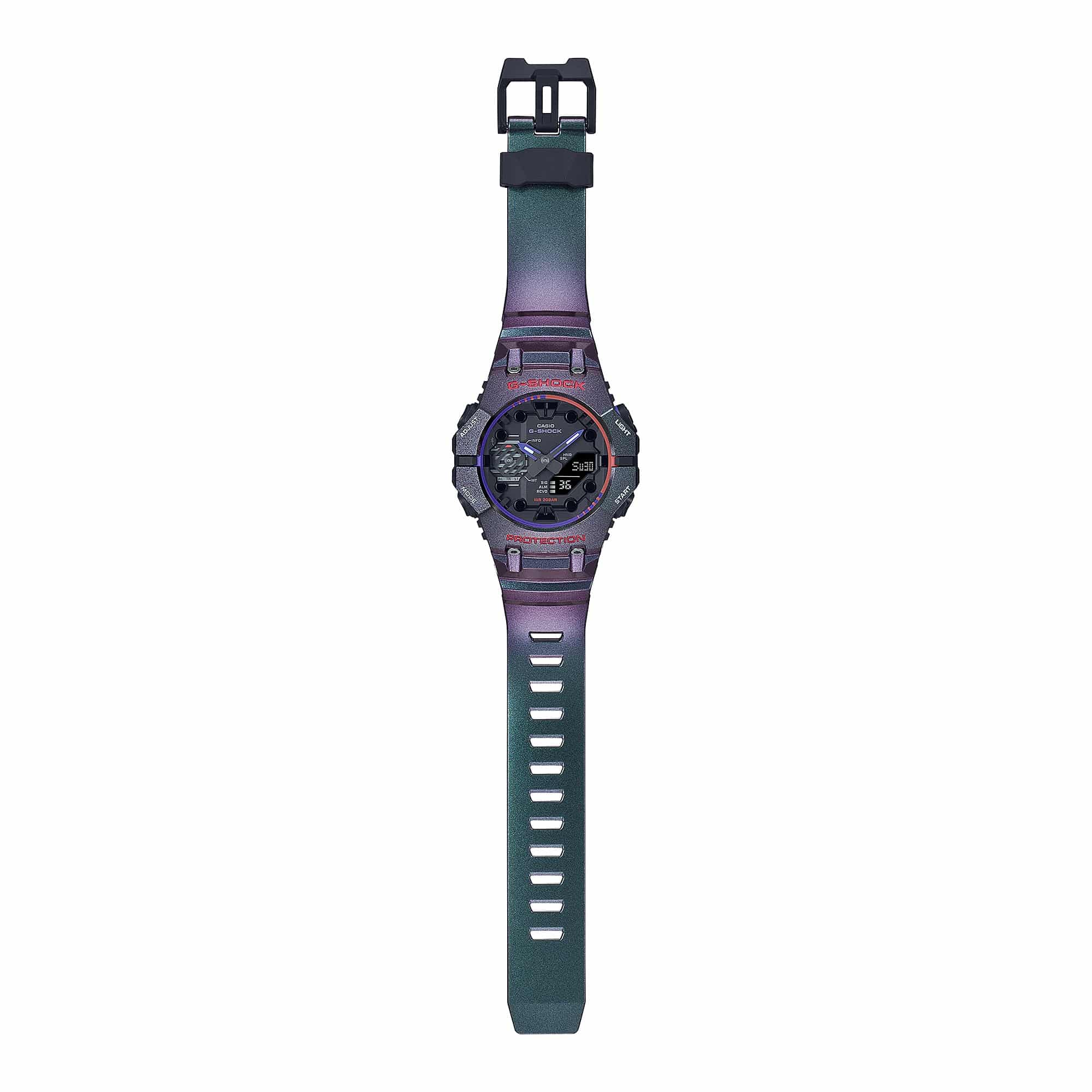 GA-B001AH-6A Reloj G-Shock Pulsera de Resina para Caballero Doble Hora con Bluetooth - Image 3
