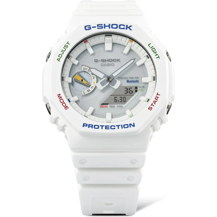 GA-B2100FC-7A Reloj G-Shock Pulsera de Goma para Caballero Doble Hora - Image 5