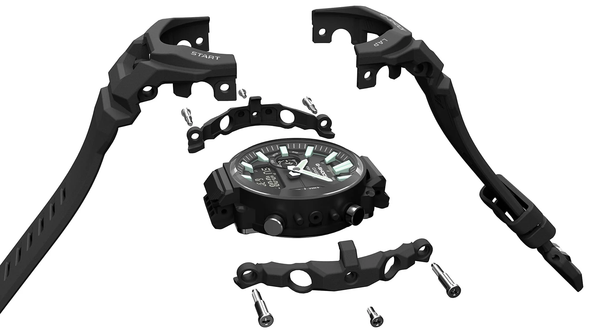 GBA-950-2A Reloj G-Shock de hombre banda de silicona bluetooth - Image 7
