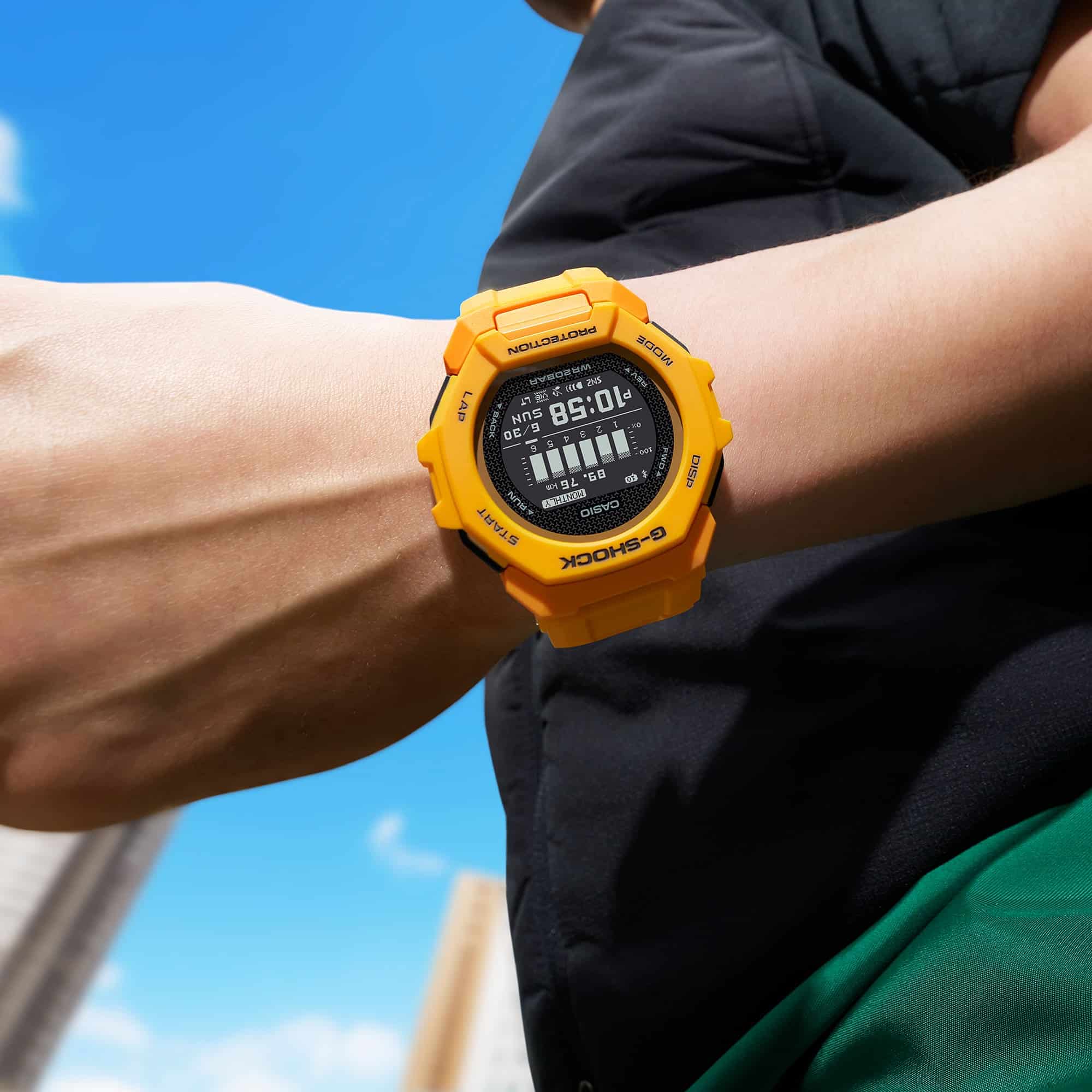 GBD-300-9 G-Shock reloj para hombre pulsera de caucho con bluetooth - Image 3