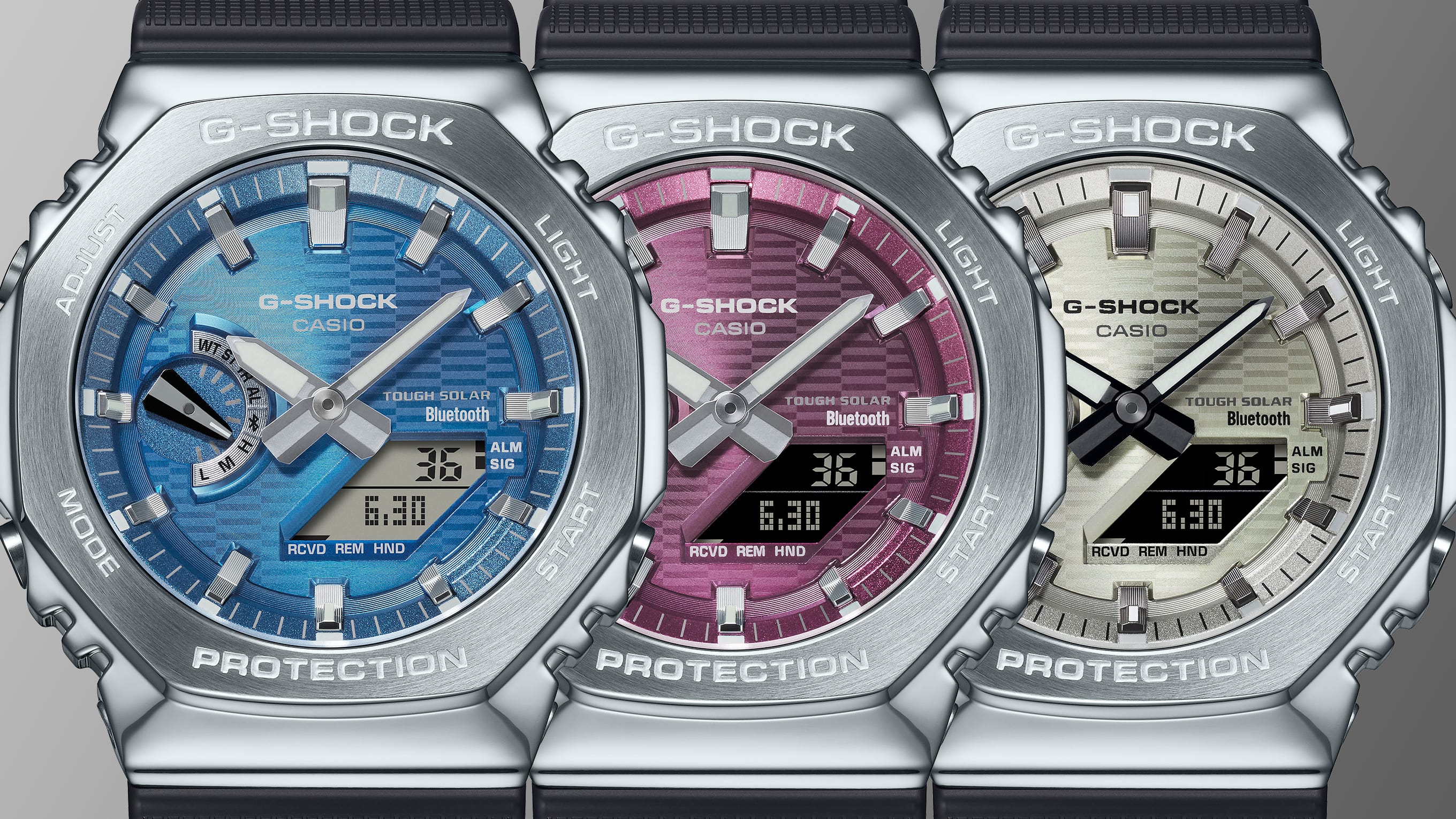 GBM-2100A-2B Reloj G-Shock de hombre correa de silicona - Image 4