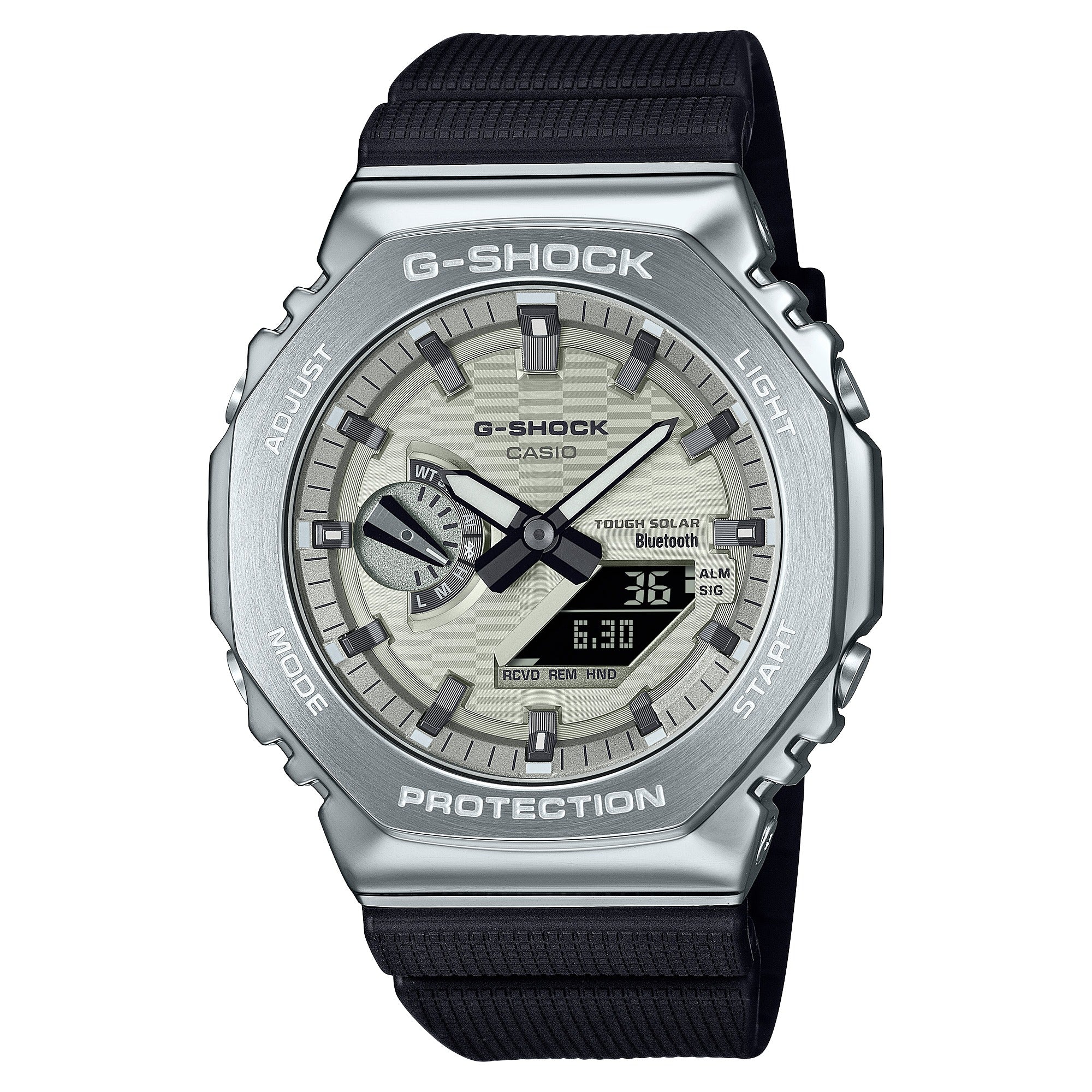 GBM-2100A-8B Reloj G-Shock de hombre correa de caucho