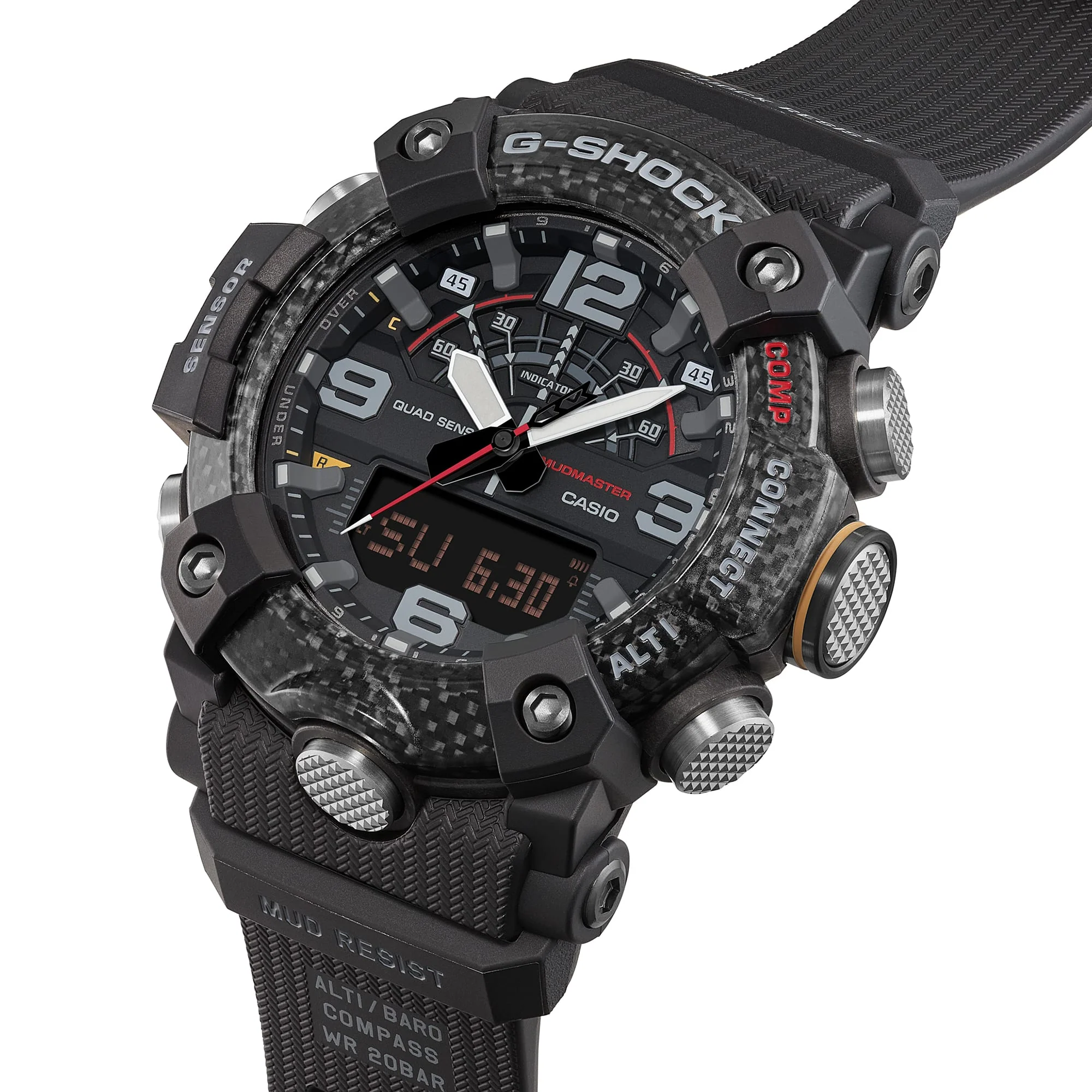 GG-B100X-1A Reloj G-Shock mudmaster Master of G de hombre correa de resina bluetooth - Image 10