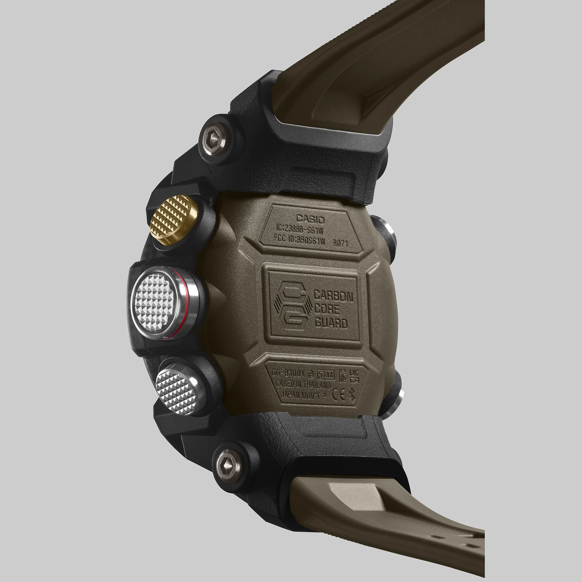 GG-B100X-1A3 Reloj G-Shock mudmaster Master of G de hombre correa de silicona - Image 8