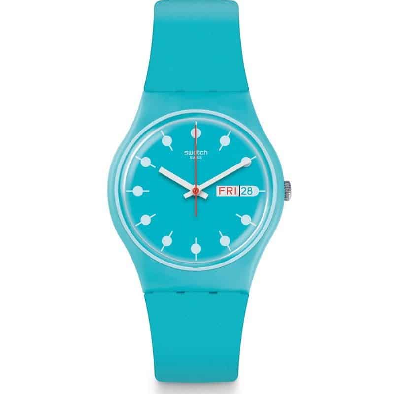 GL700 Reloj Swatch Venice Beach Análogo para Dama correa de Resina