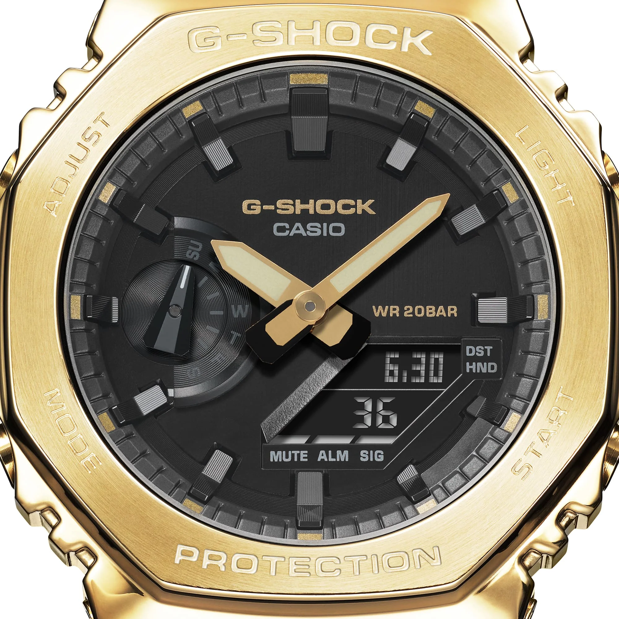 GM-2100G-1A9 Reloj G-shock para caballero pulsera de caucho - Image 8
