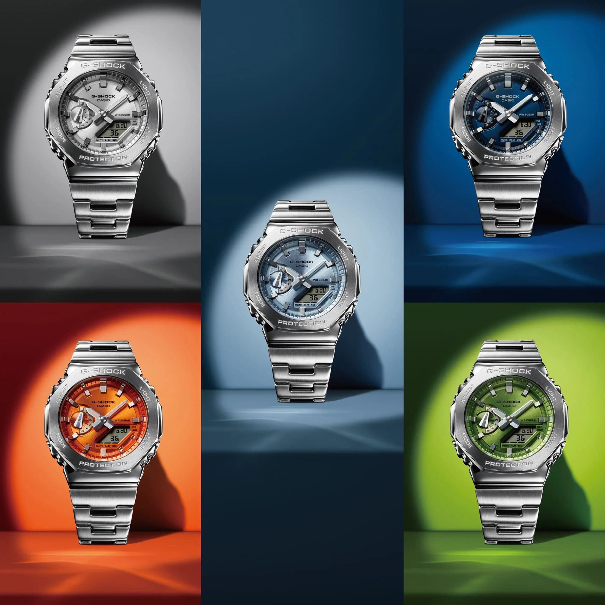 GM-2110D-2A Reloj G-Shock de hombre correa de metal - Image 9