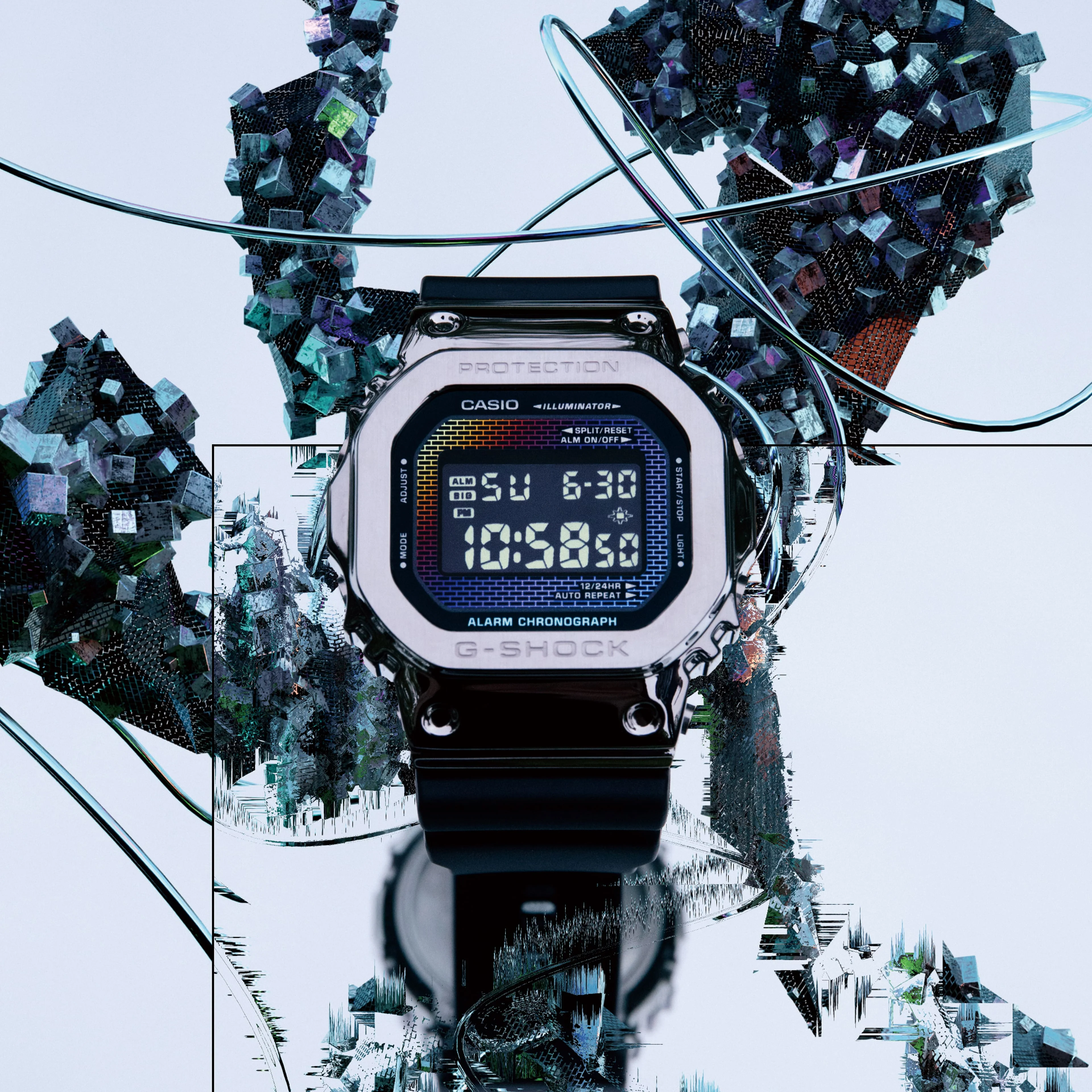 GM-5600RW-1 Reloj G-Shock de hombre pulsera de silicona - Image 3