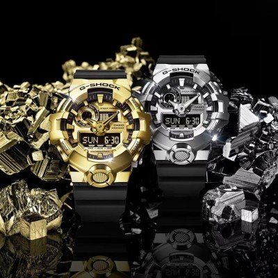 GM-700-1A Reloj G-Shock de hombre banda de caucho - Image 2