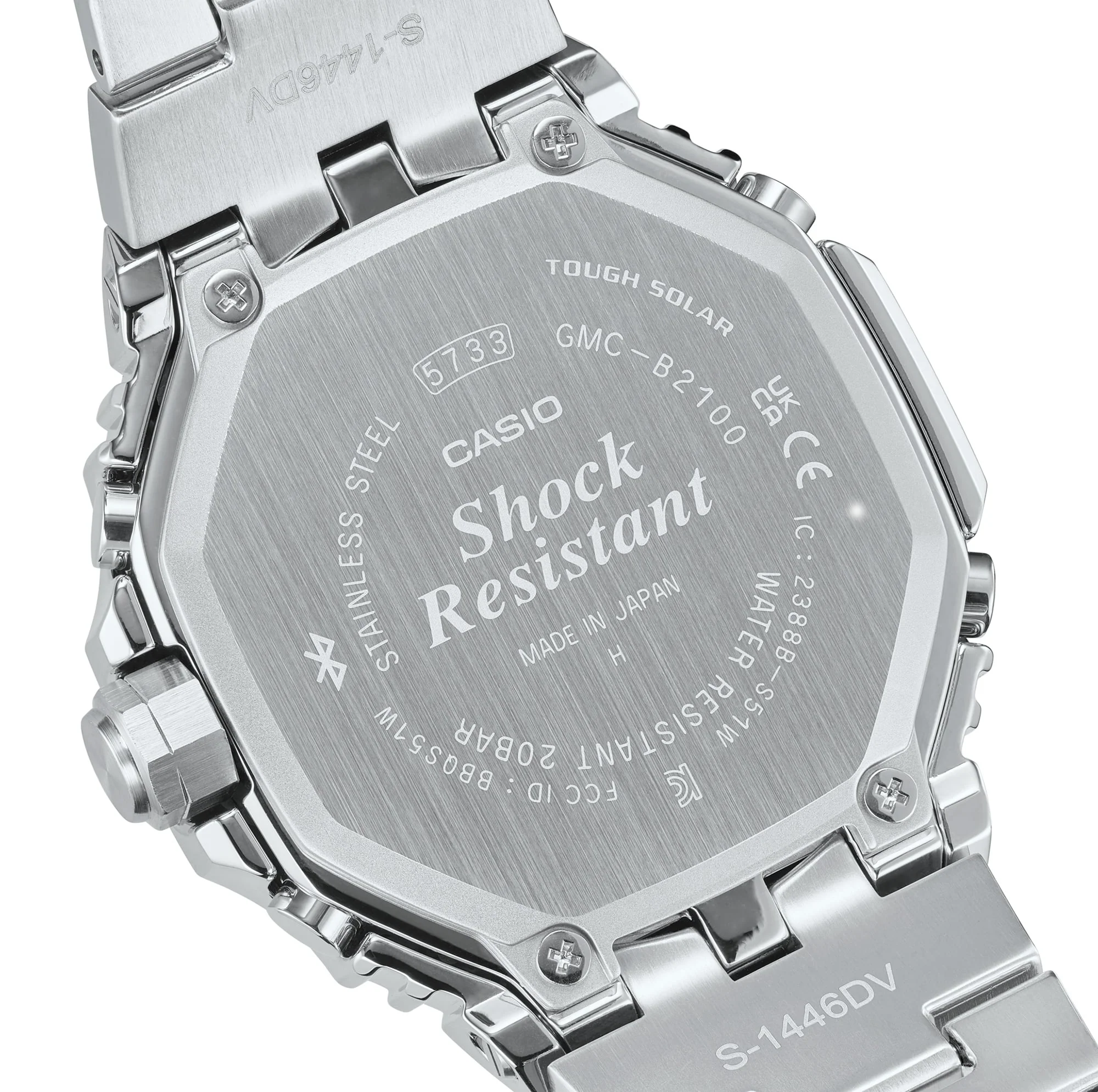 GMC-B2100BT-1A Reloj G-shock de hombre correa de metal - Image 3