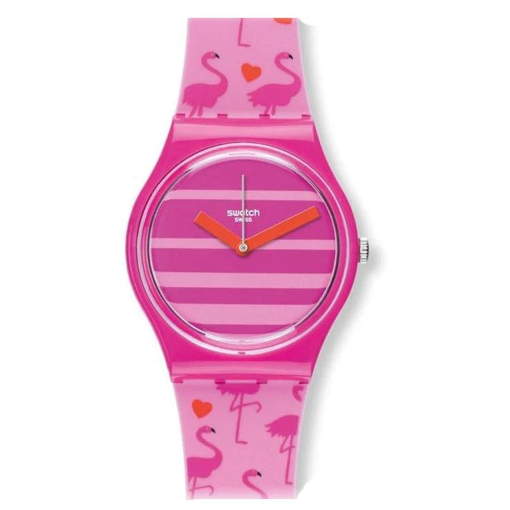 GP144 Swatch Miami Peach de dama pulsera de resina