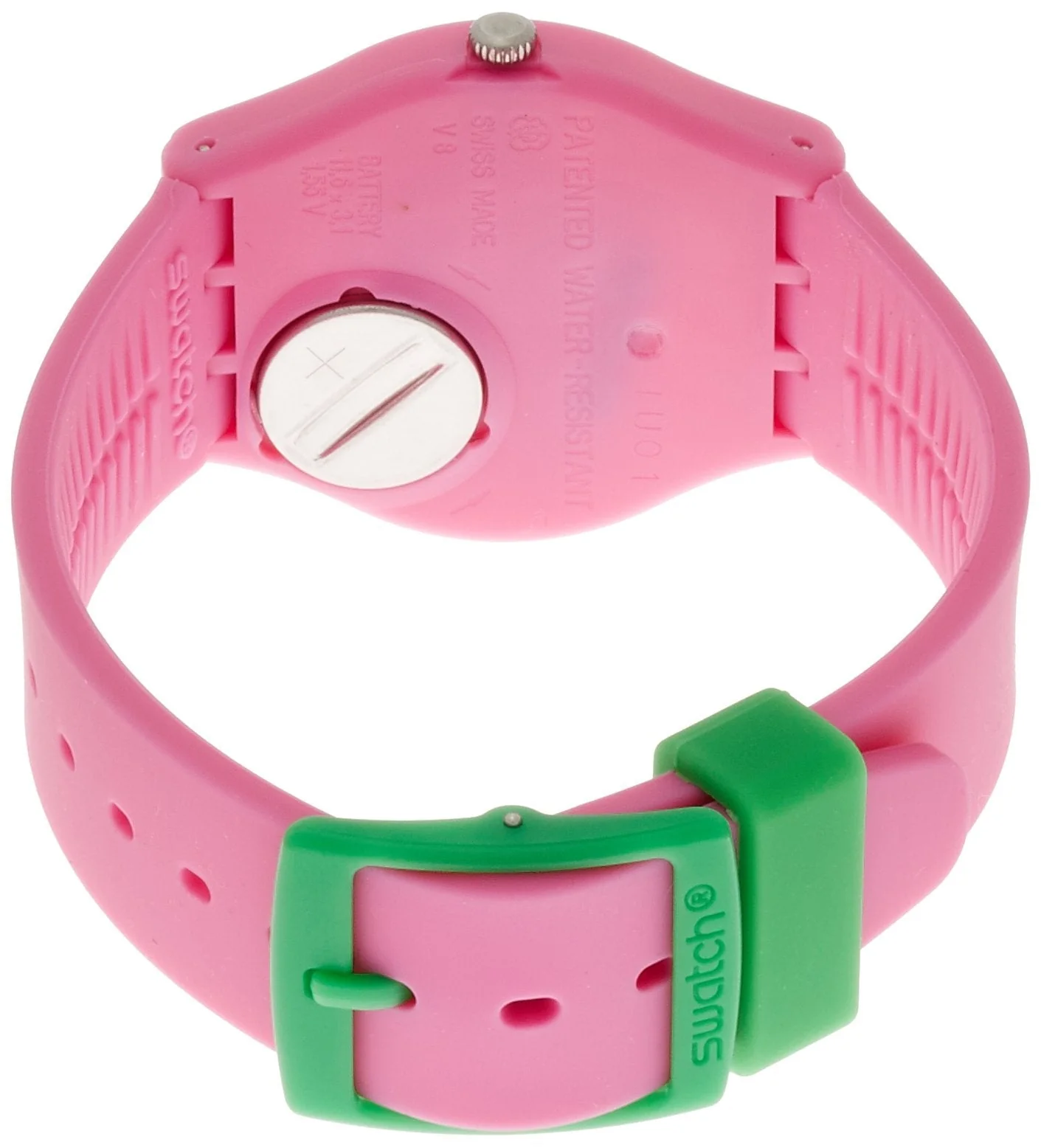 GP147 Reloj Swatch Flowerfull unisex correa de silicona - Image 5