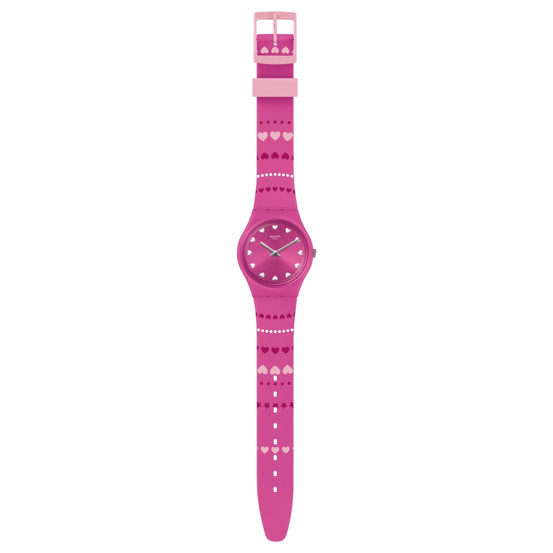 GP160 Reloj Swatch Coeur De Manege de dama banda de silicona 34 mm - Image 4