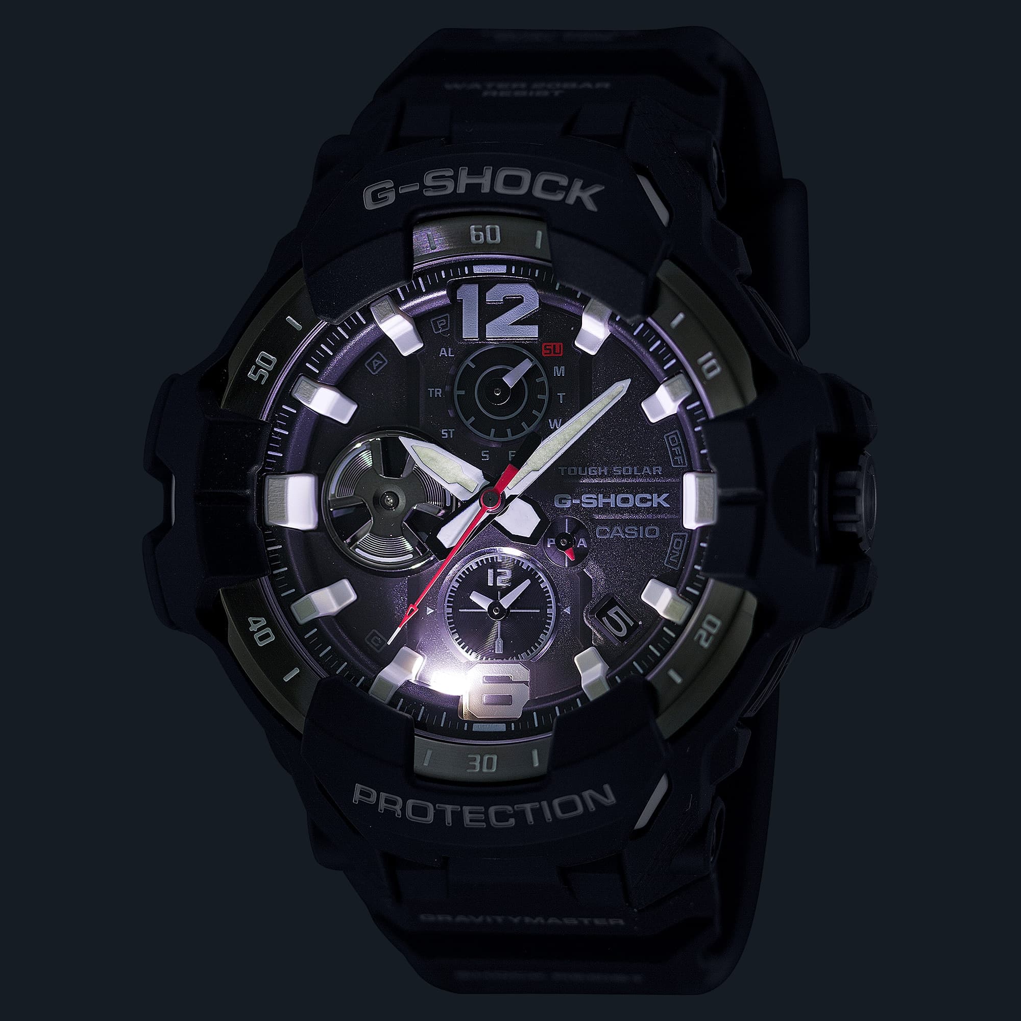 GR-B300-1A G-Shock Master of G-Aire Gravitymaster Reloj para Caballero Pulsera de Caucho con Bluetooth - Image 14