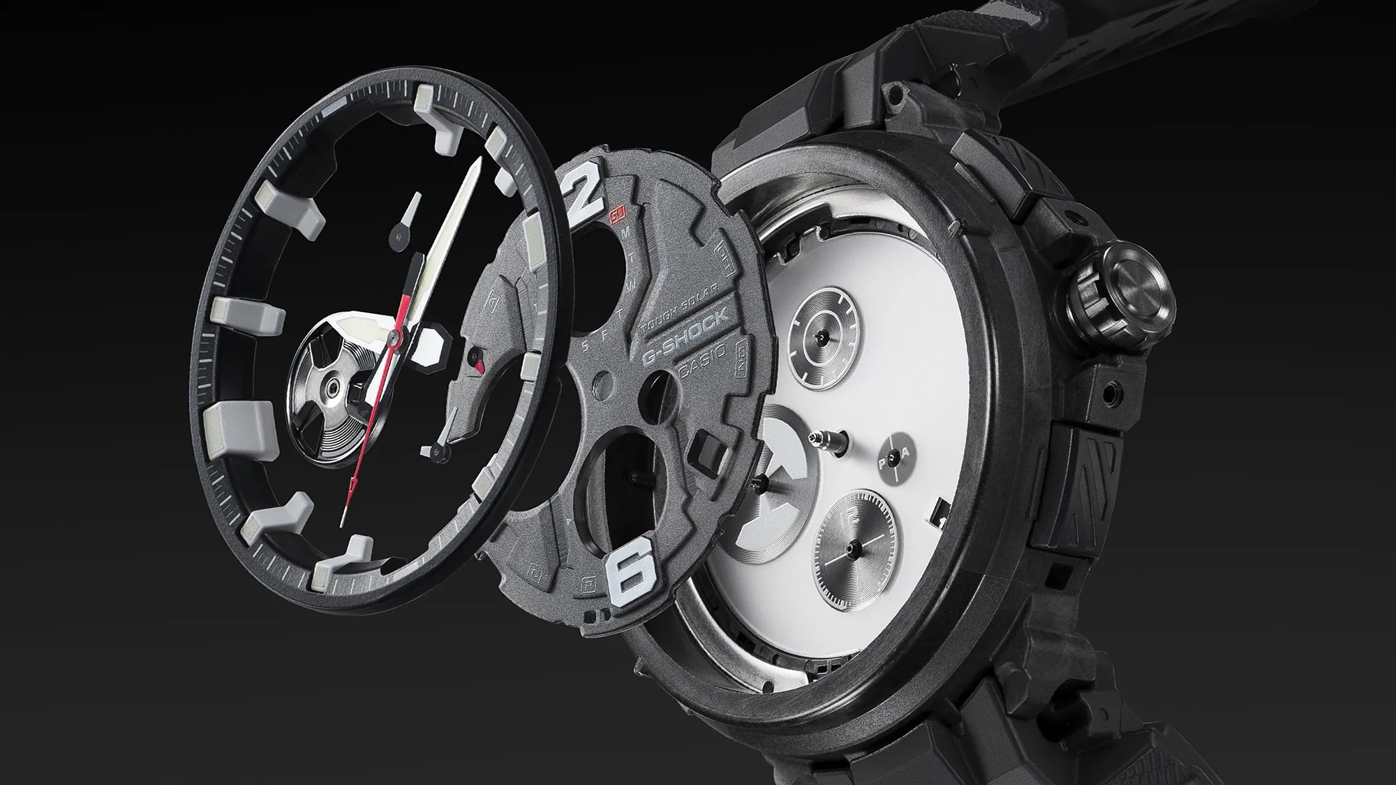 GR-B300-1A G-Shock Master of G-Aire Gravitymaster Reloj para Caballero Pulsera de Caucho con Bluetooth - Image 6