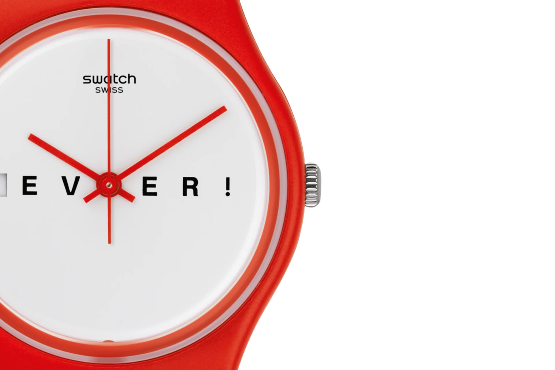 GR404 Reloj Swatch 4Everfever unisex pulsera de caucho - Image 3