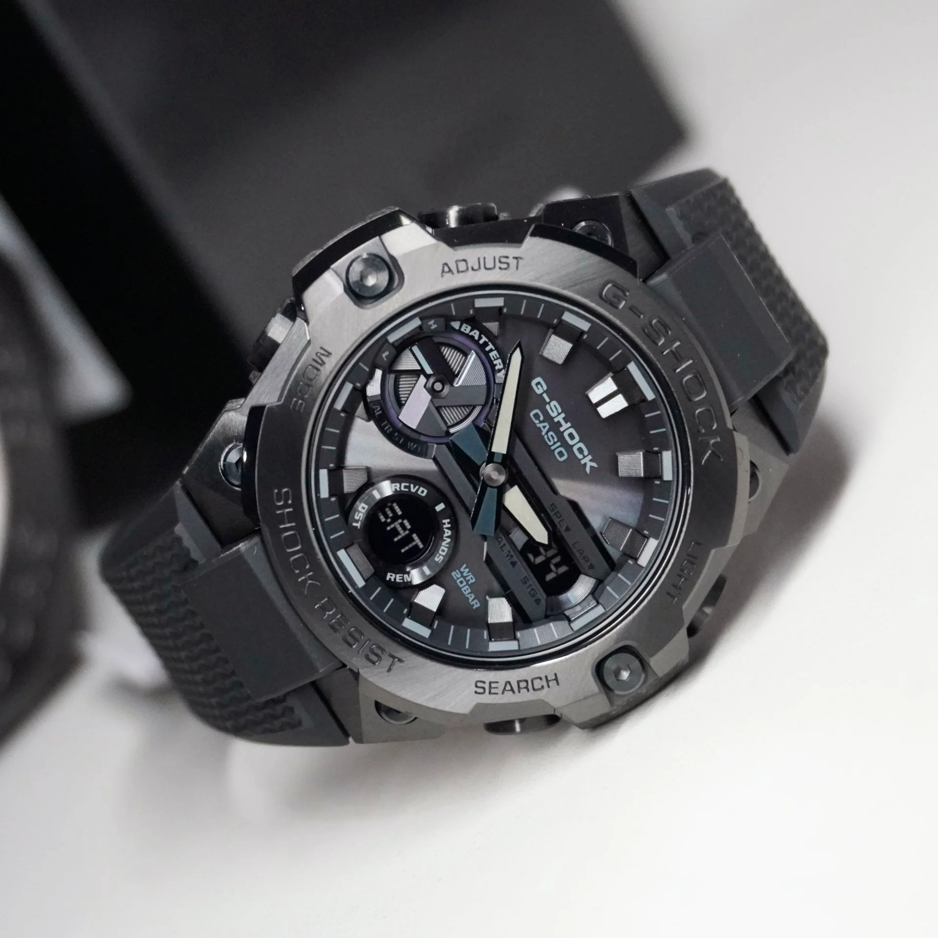 GST-B400BB-1A Reloj G-Shock de hombre pulsera de silicona - Image 2
