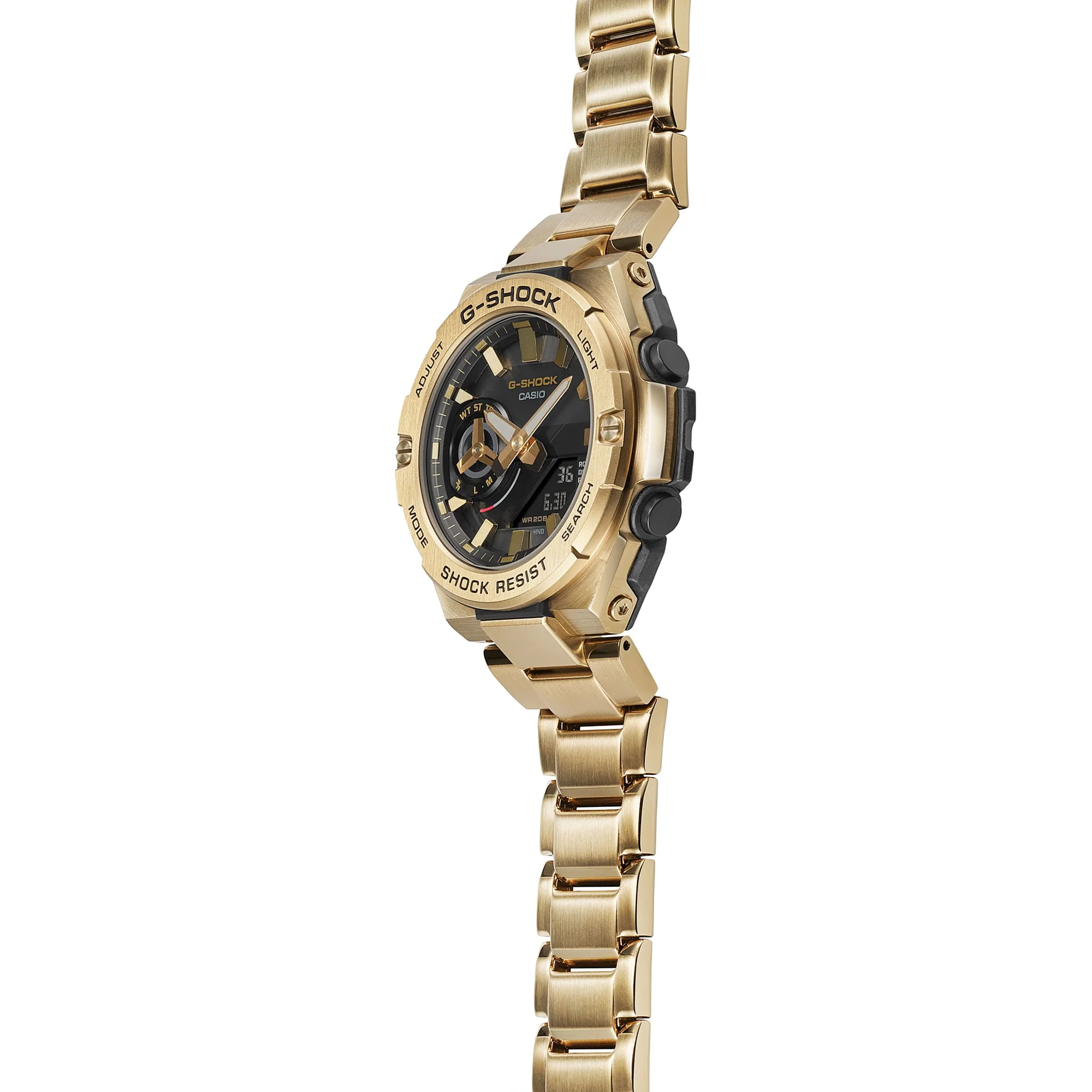 GST-B500GD-9A G-Shock G-Steel Reloj para Hombre Pulsera de Acero Inoxidable con Bluetooth - Image 4