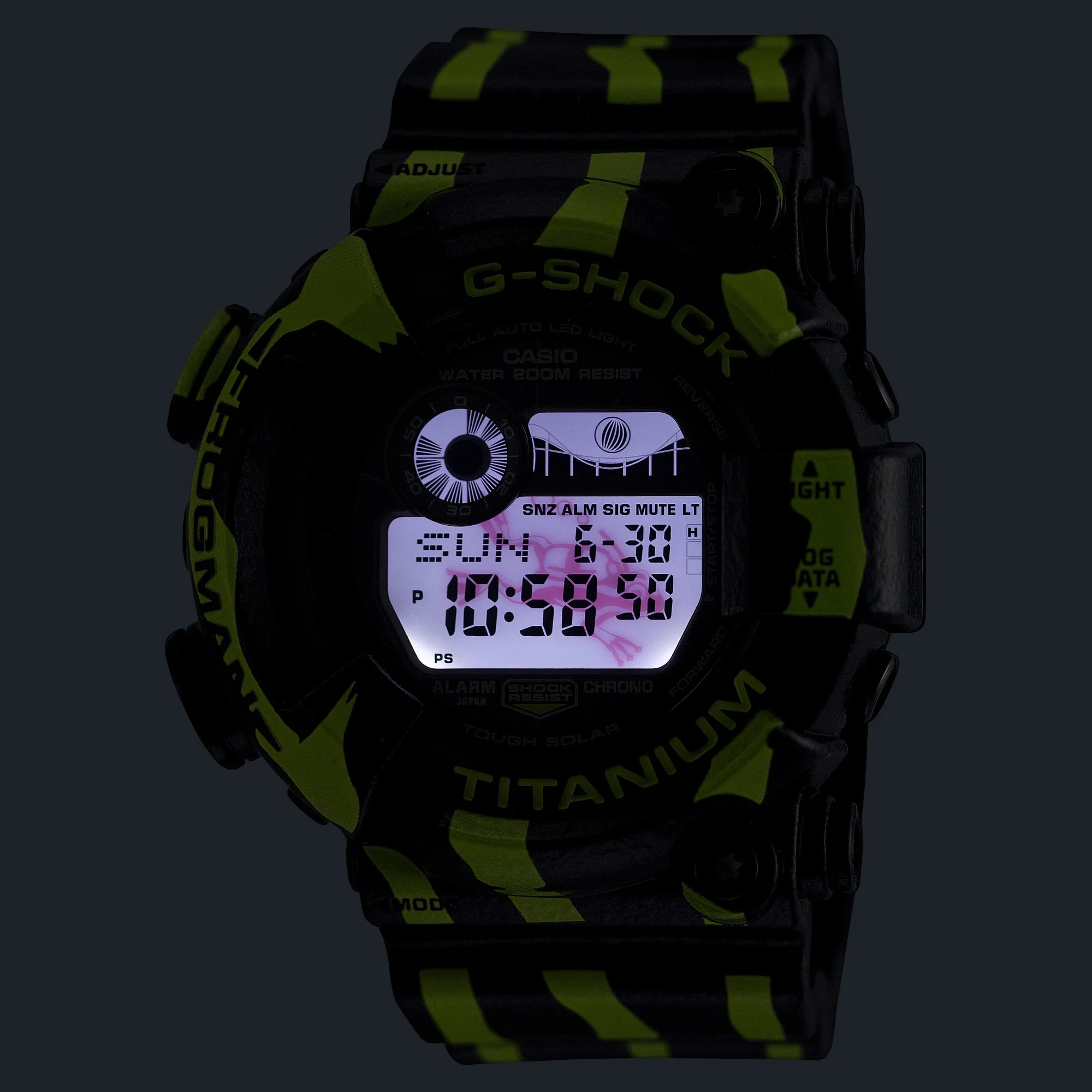 GW-8200TPF-1 Reloj G-Shock Frogman Master of G de caballero correa de silicona - Image 4