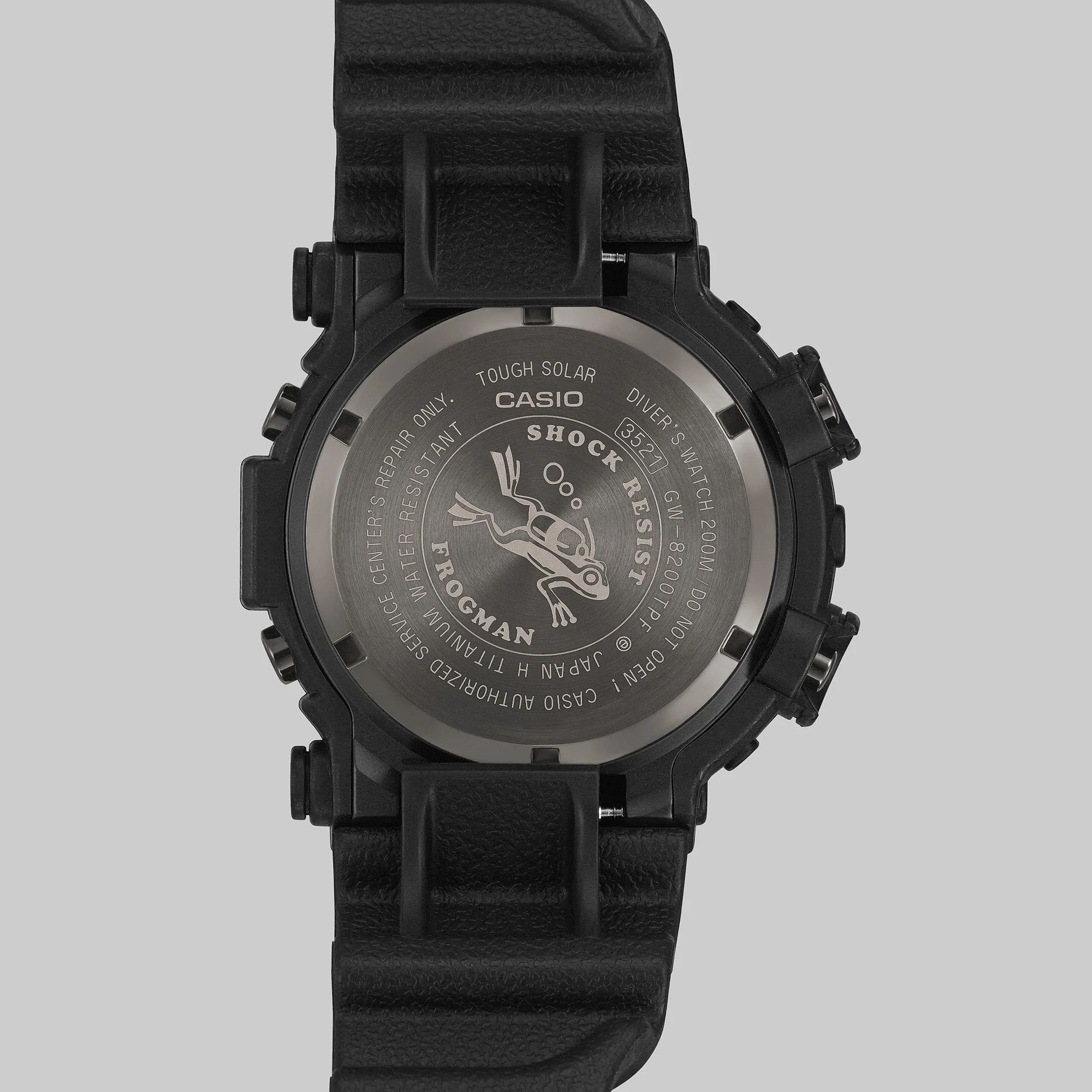 GW-8200TPF-1 Reloj G-Shock Frogman Master of G de caballero correa de silicona - Image 5