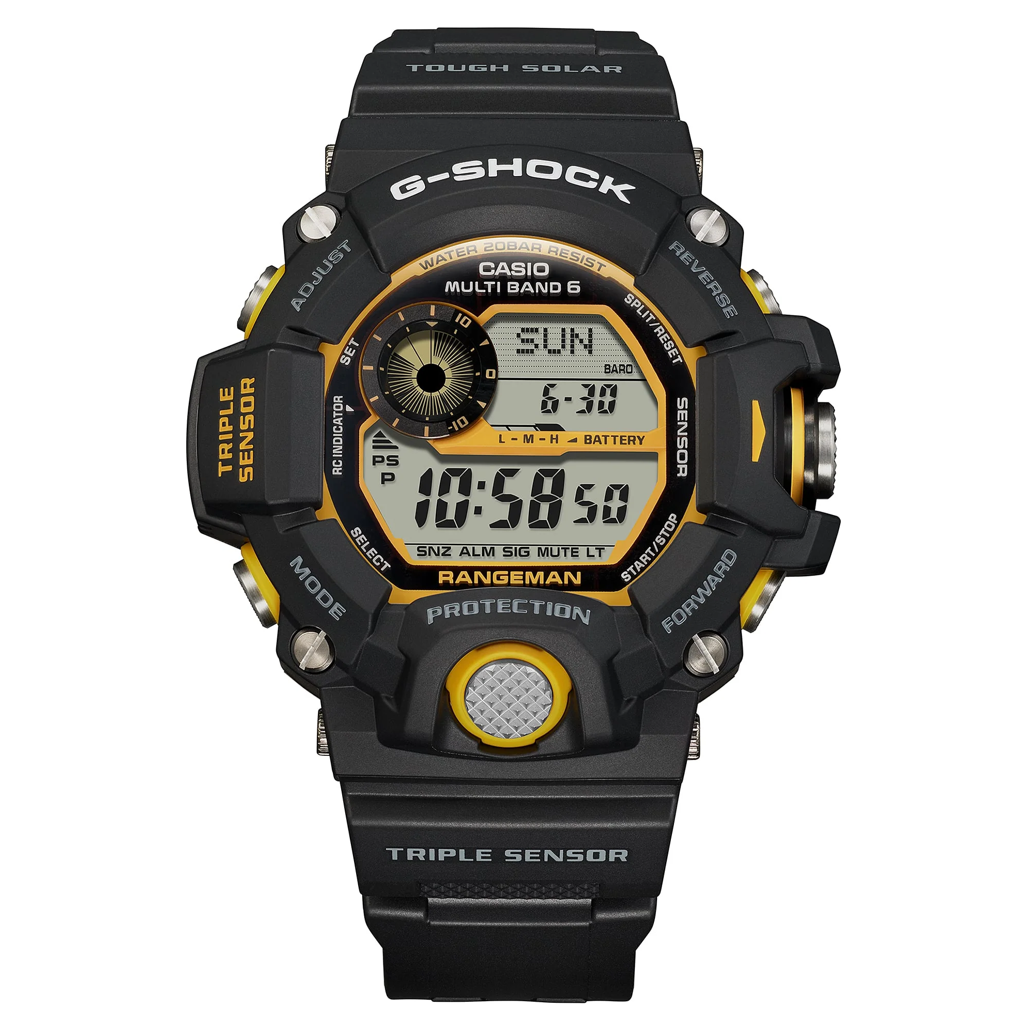 GW-9400Y-1 G-Shock Master of G-Tierra Rangeman Reloj para Caballero Pulsera de Goma - Image 2