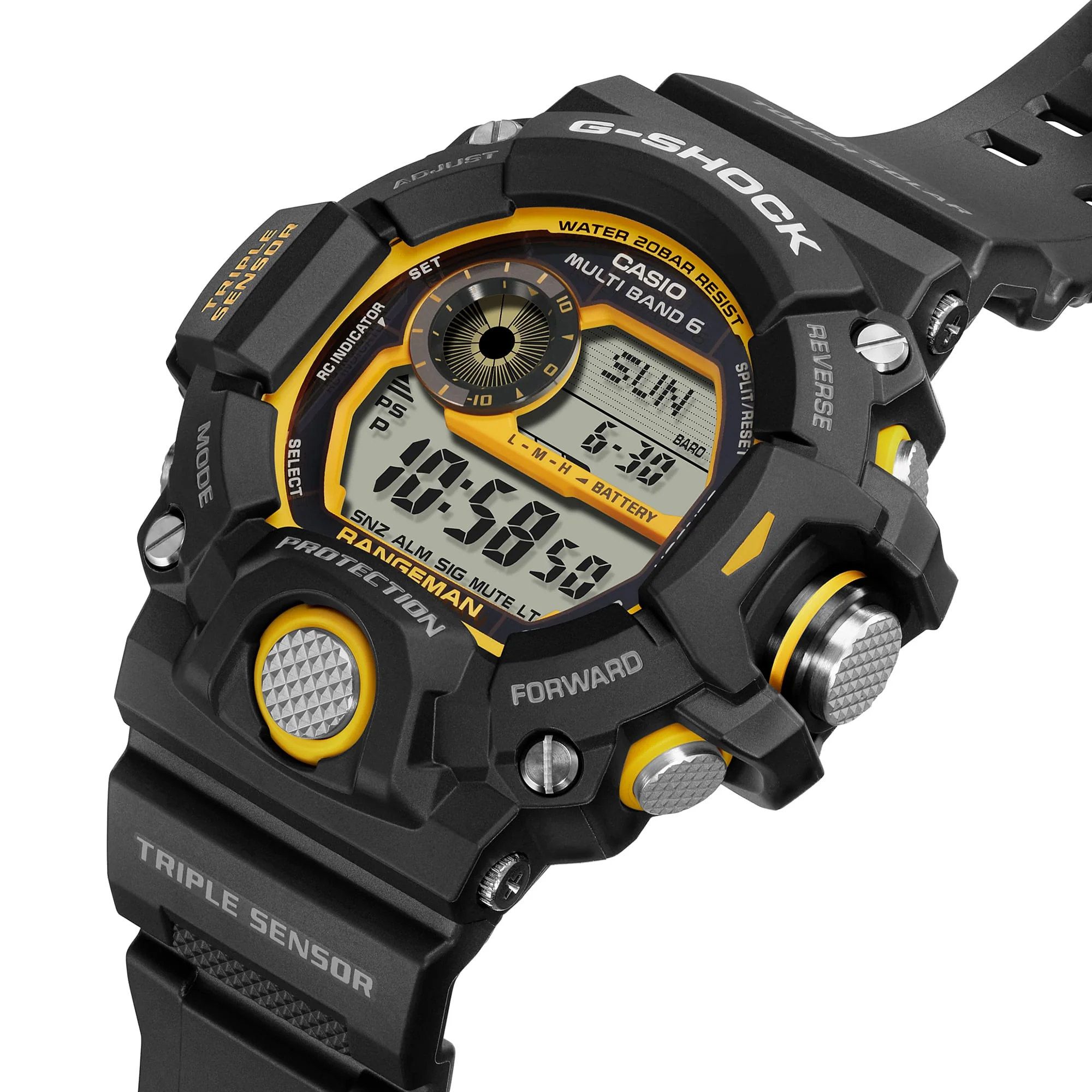 GW-9400Y-1 G-Shock Master of G-Tierra Rangeman Reloj para Caballero Pulsera de Goma - Image 5