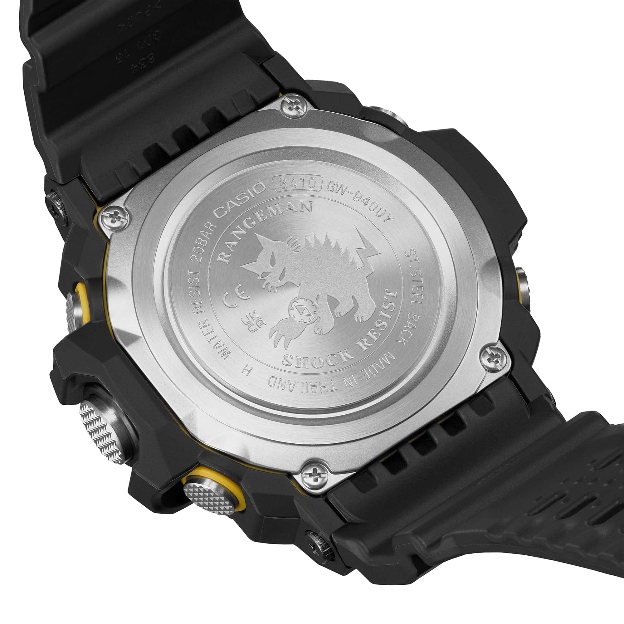 GW-9400Y-1 G-Shock Master of G-Tierra Rangeman Reloj para Caballero Pulsera de Goma - Image 6
