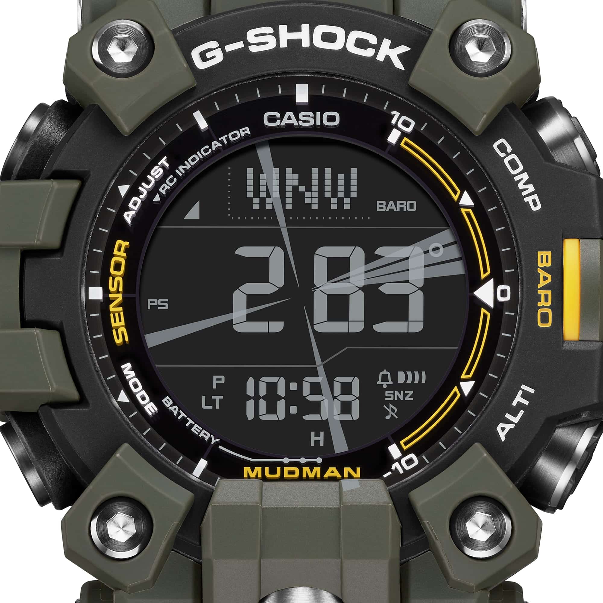 GW-9500-3 G-Shock Master of G-Tierra Mudman Reloj para Hombre Pulsera de Resina - Image 10