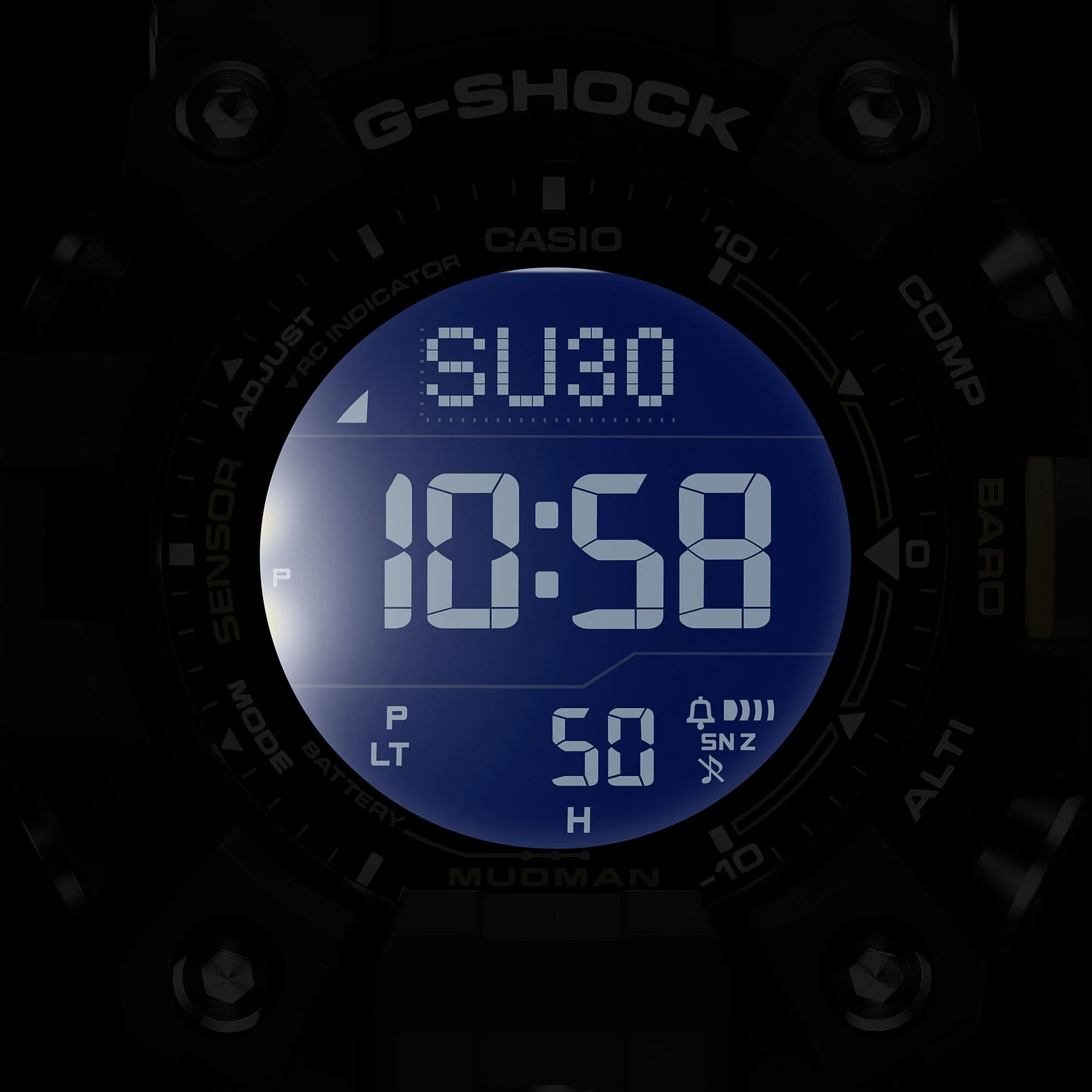 GW-9500-3 G-Shock Master of G-Tierra Mudman Reloj para Hombre Pulsera de Resina - Image 13