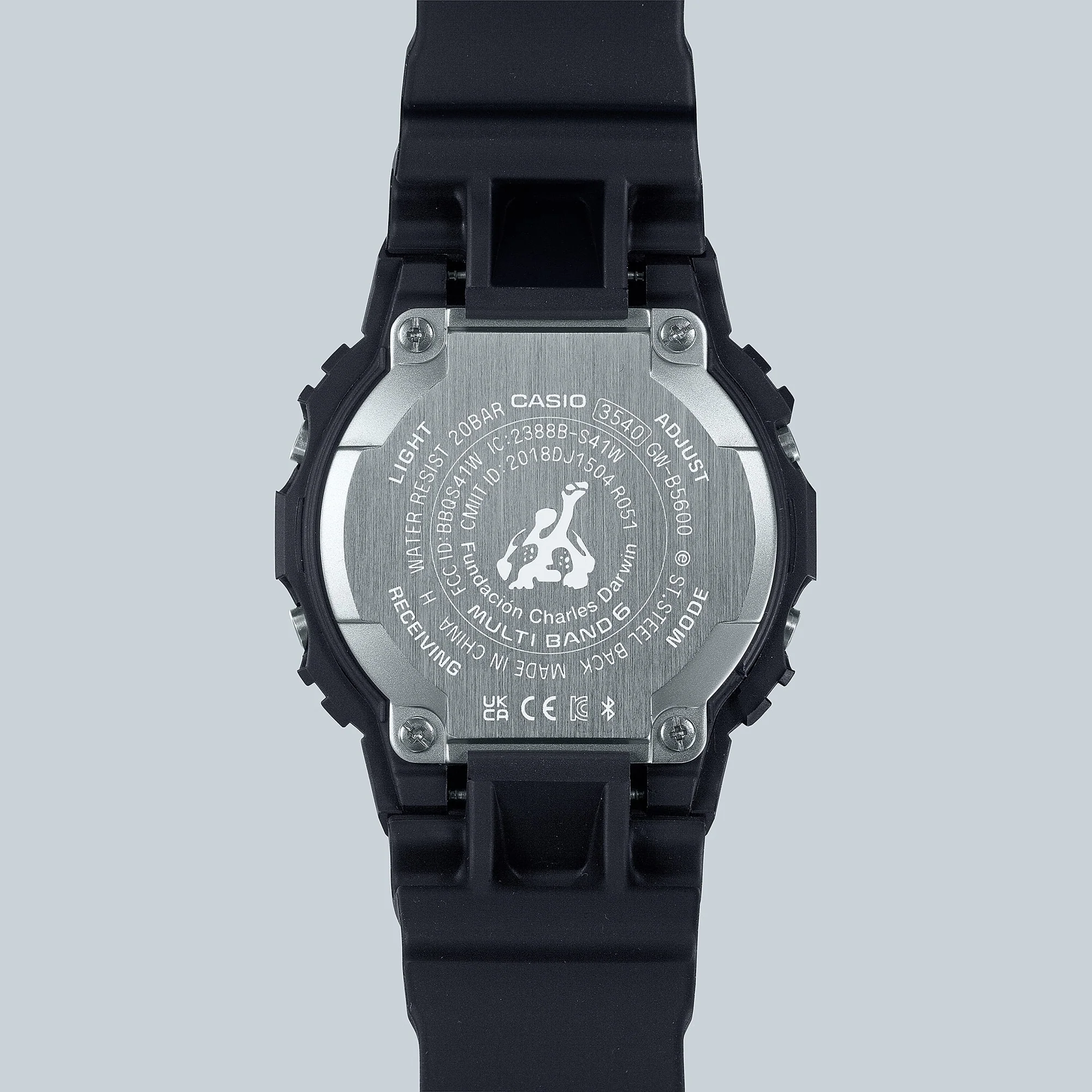 GW-B5600CD-1A2 Reloj G-Shock Pulsera de Caucho para Caballero Digital con Bluetooth - Image 3