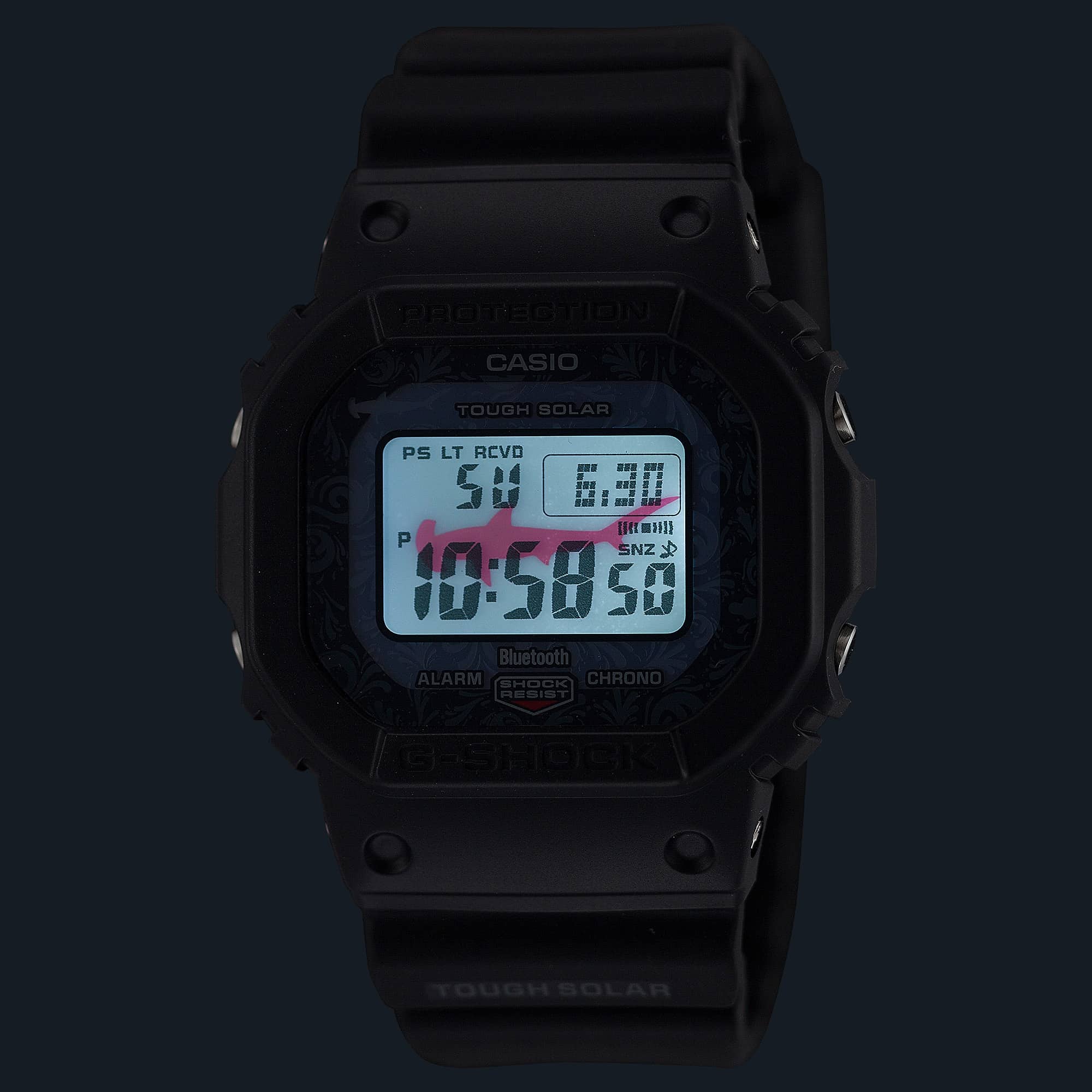 GW-B5600CD-1A2 Reloj G-Shock Pulsera de Caucho para Caballero Digital con Bluetooth - Image 4