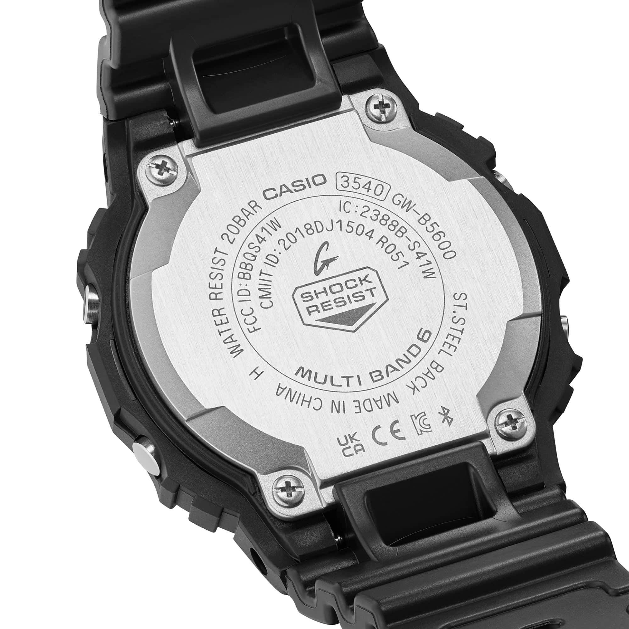 GW-B5600CY-1 G-Shock Reloj para Hombre Pulsera de Caucho con Bluetooth - Image 6