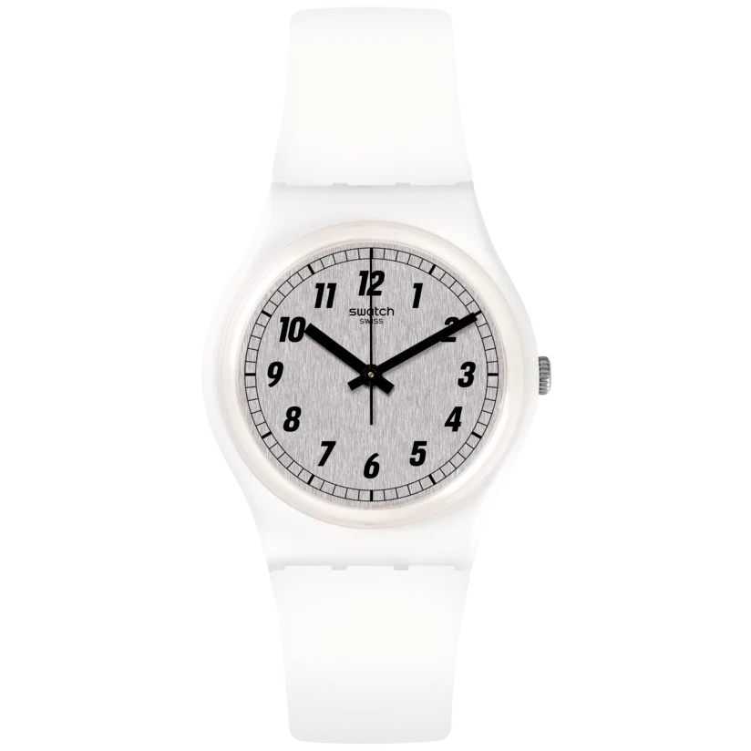 GW194 Reloj Swatch Something White de dama pulsera de resina