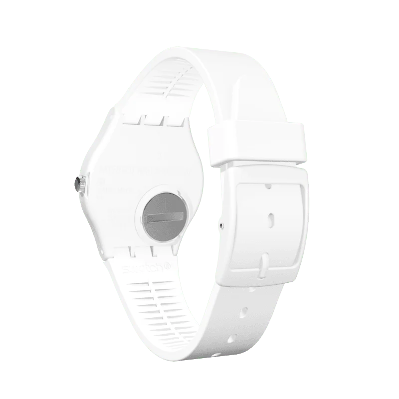 GW194 Reloj Swatch Something White de dama pulsera de resina - Image 3