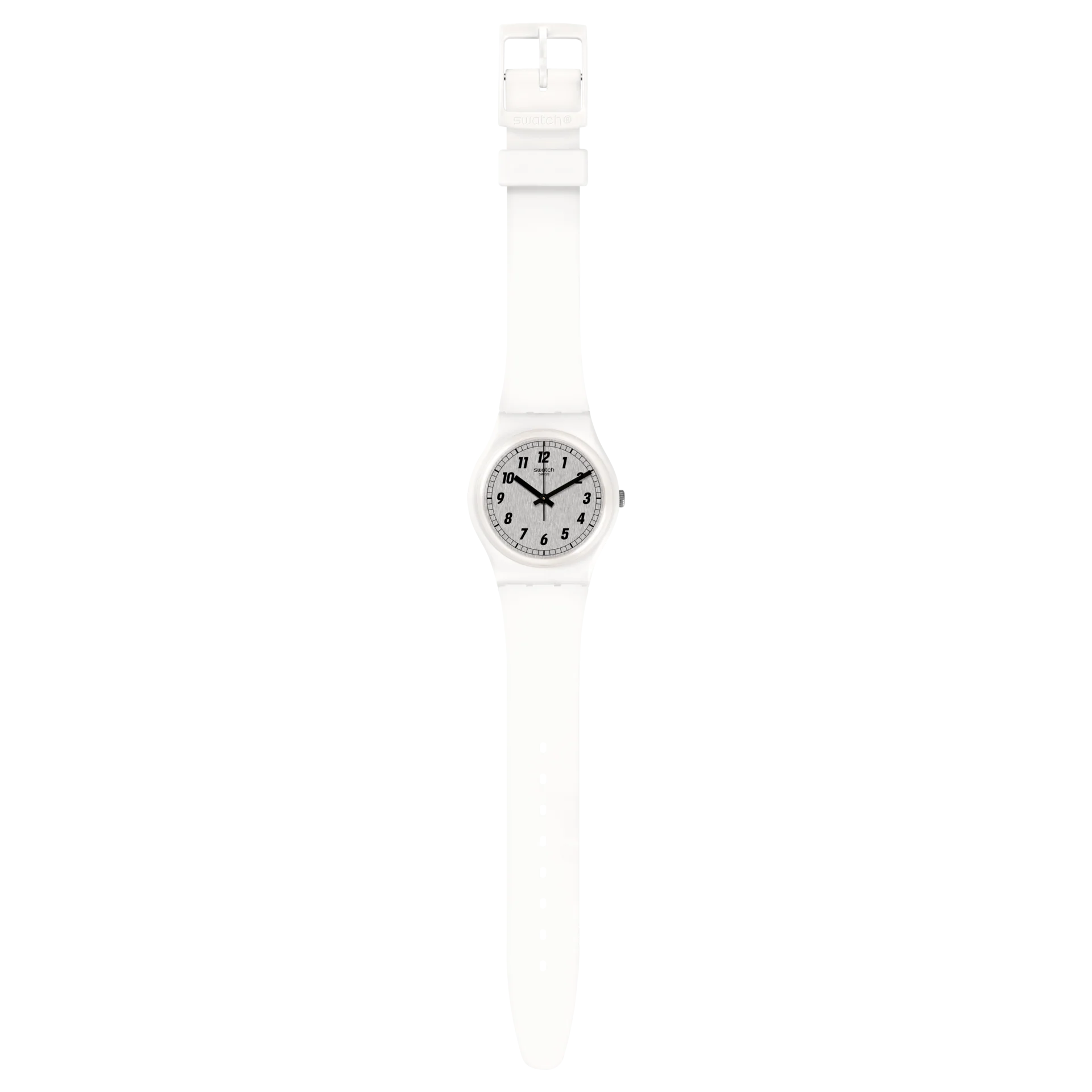 GW194 Reloj Swatch Something White de dama pulsera de resina - Image 4