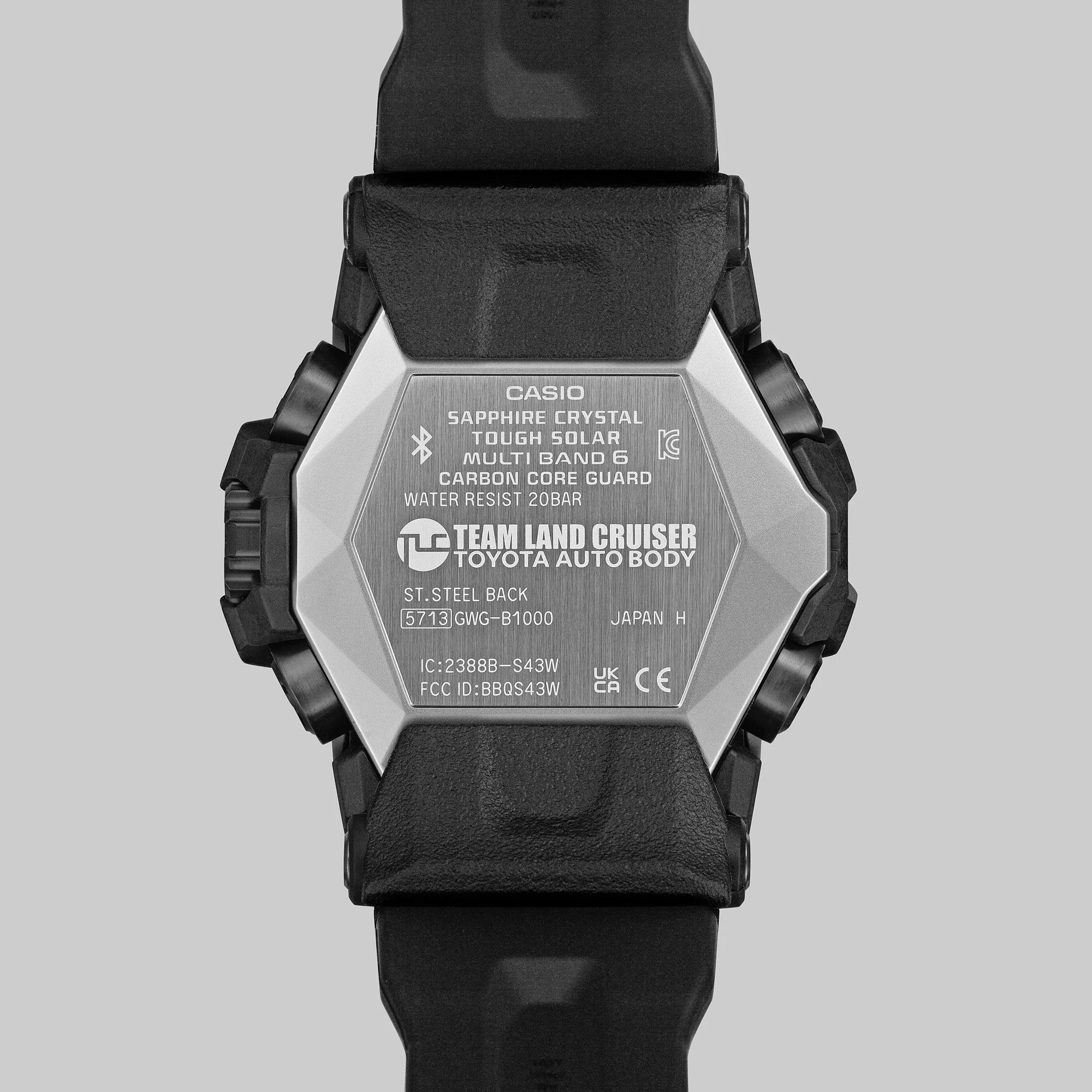 GWG-B1000TLC-1A Reloj G-Shock Mudmaster Master of G de hombre correa de caucho Team Land Cruiser Toyota - Image 12