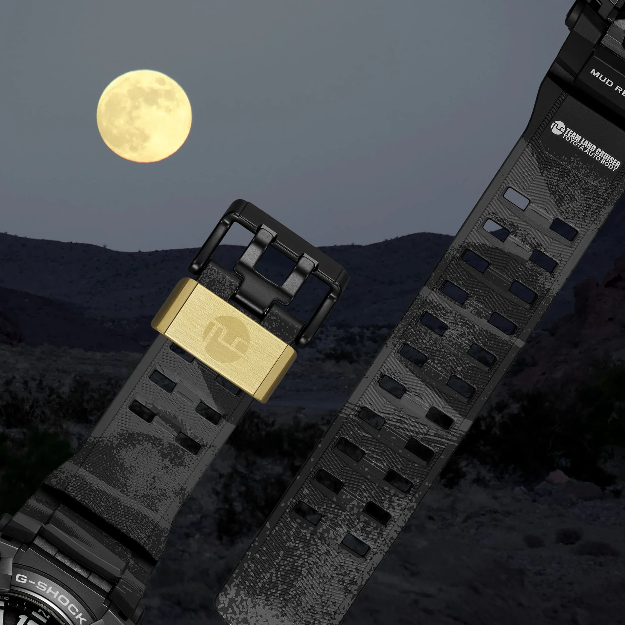 GWG-B1000TLC-1A Reloj G-Shock Mudmaster Master of G de hombre correa de caucho Team Land Cruiser Toyota - Image 13