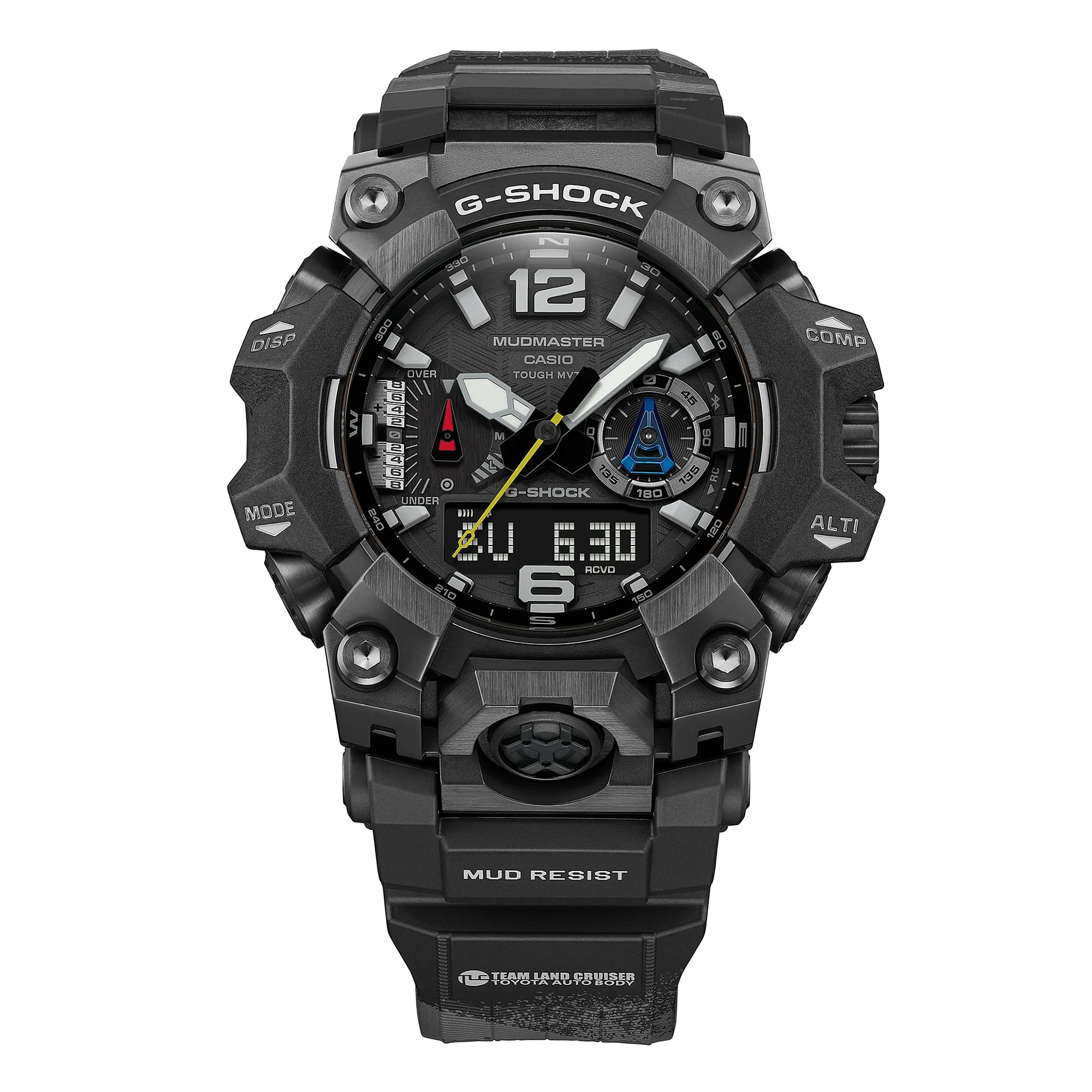 GWG-B1000TLC-1A Reloj G-Shock Mudmaster Master of G de hombre correa de caucho Team Land Cruiser Toyota - Image 8