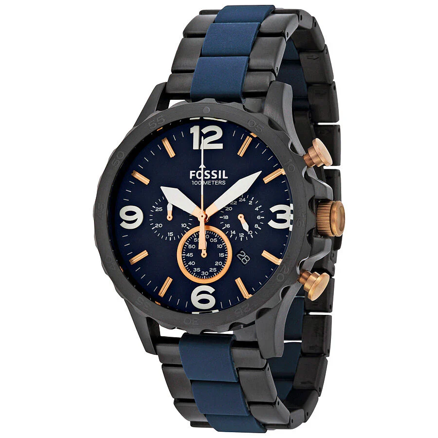 JR1494 Reloj Nate de hombre pulsera de metal 50 mm - Image 5