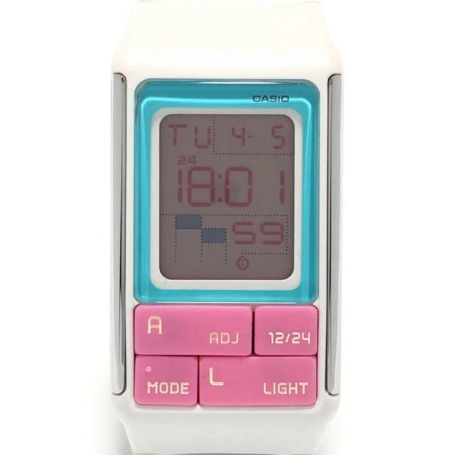 LDF-51-7CDR Casio Reloj para Dama Pulsera de Goma - Image 4