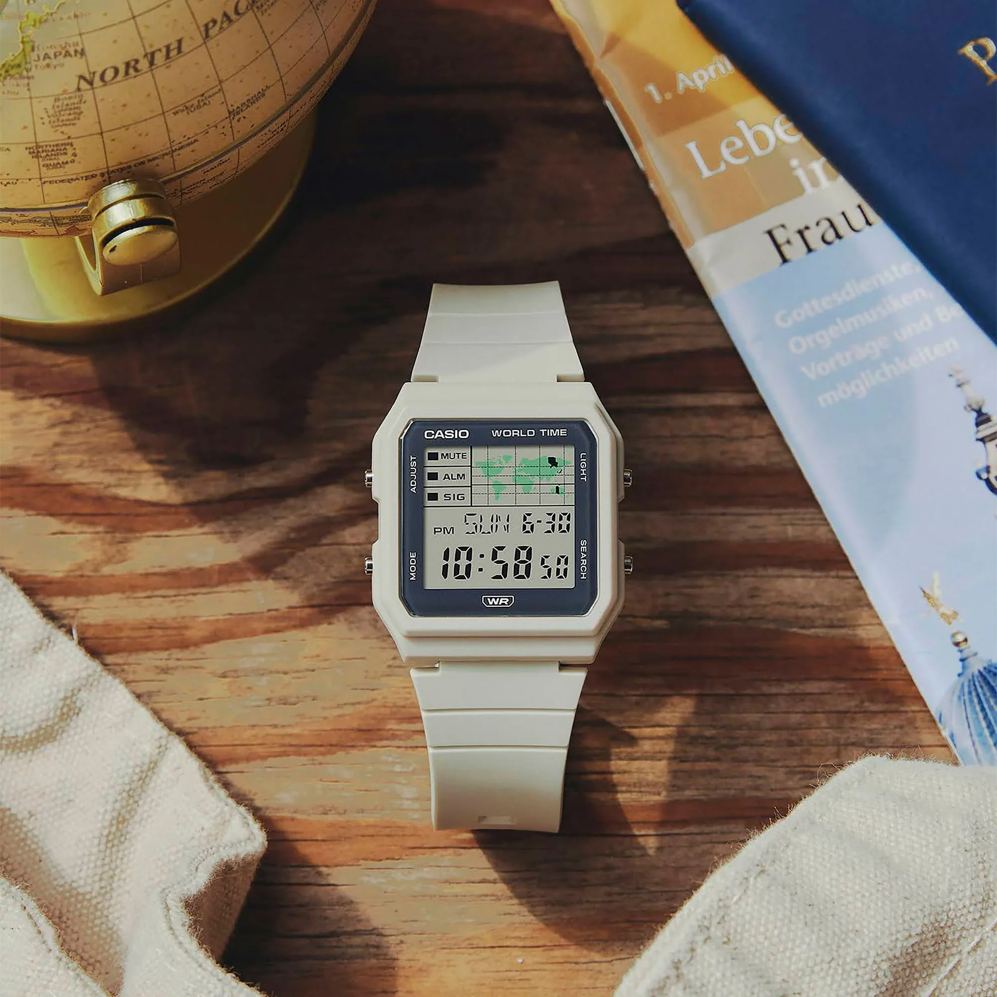 LF-30W-8A Reloj Casio Pop unisex banda de silicona - Image 2