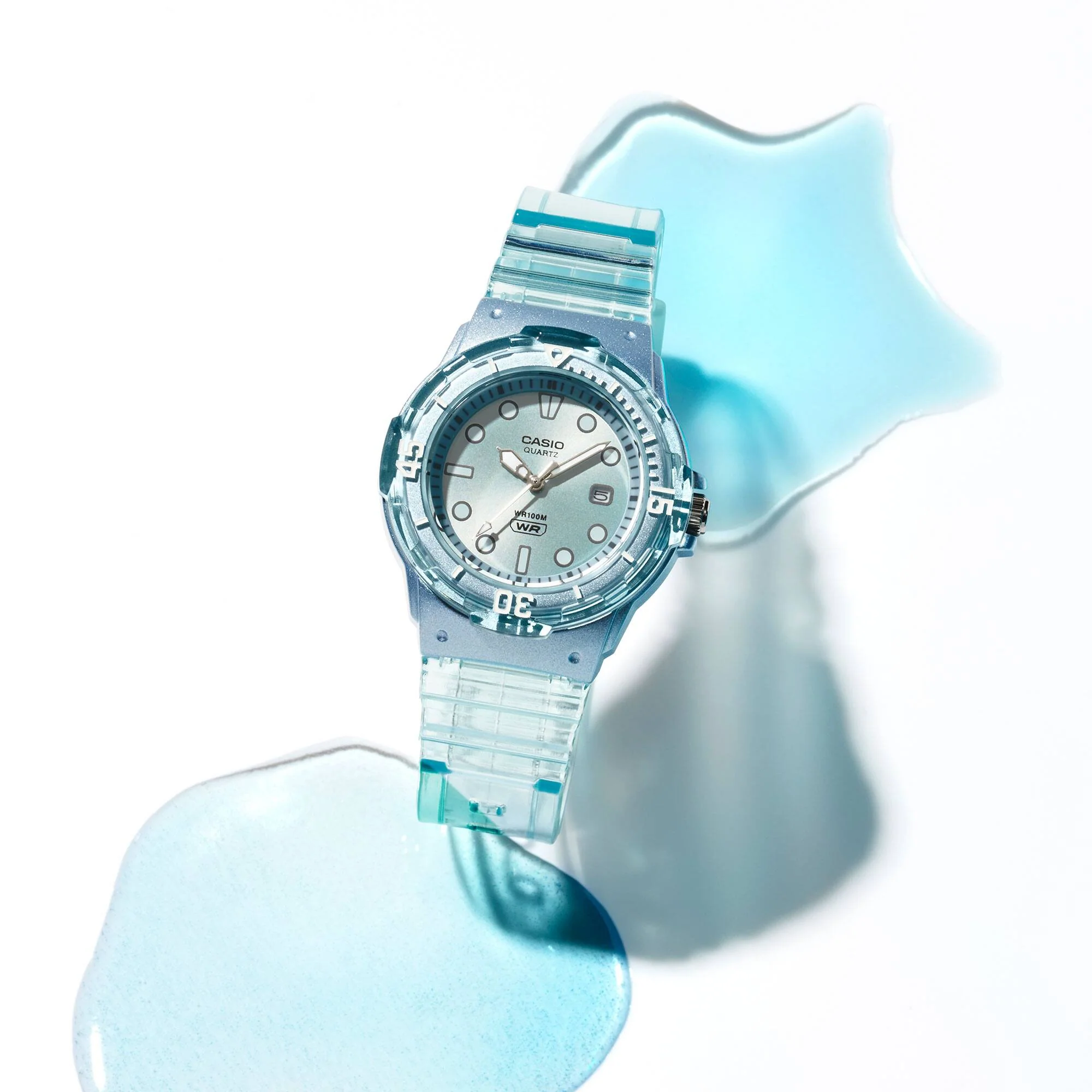 LRW-200HS-2EV Reloj Casio Análogo para Dama con Correa de Caucho - Image 3