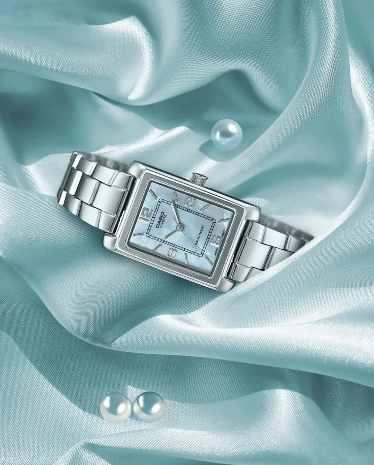 LTP-1234DS-2A Casio Vintage para dama pulsera de metal - Image 2