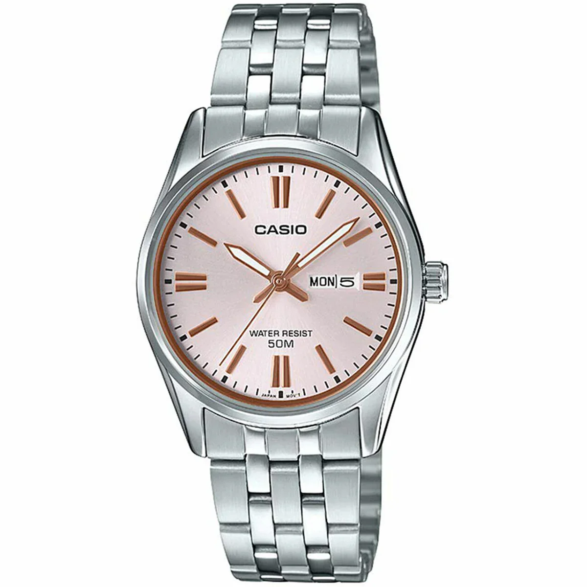 LTP-1335D-4AV Reloj Casio de dama banda de metal
