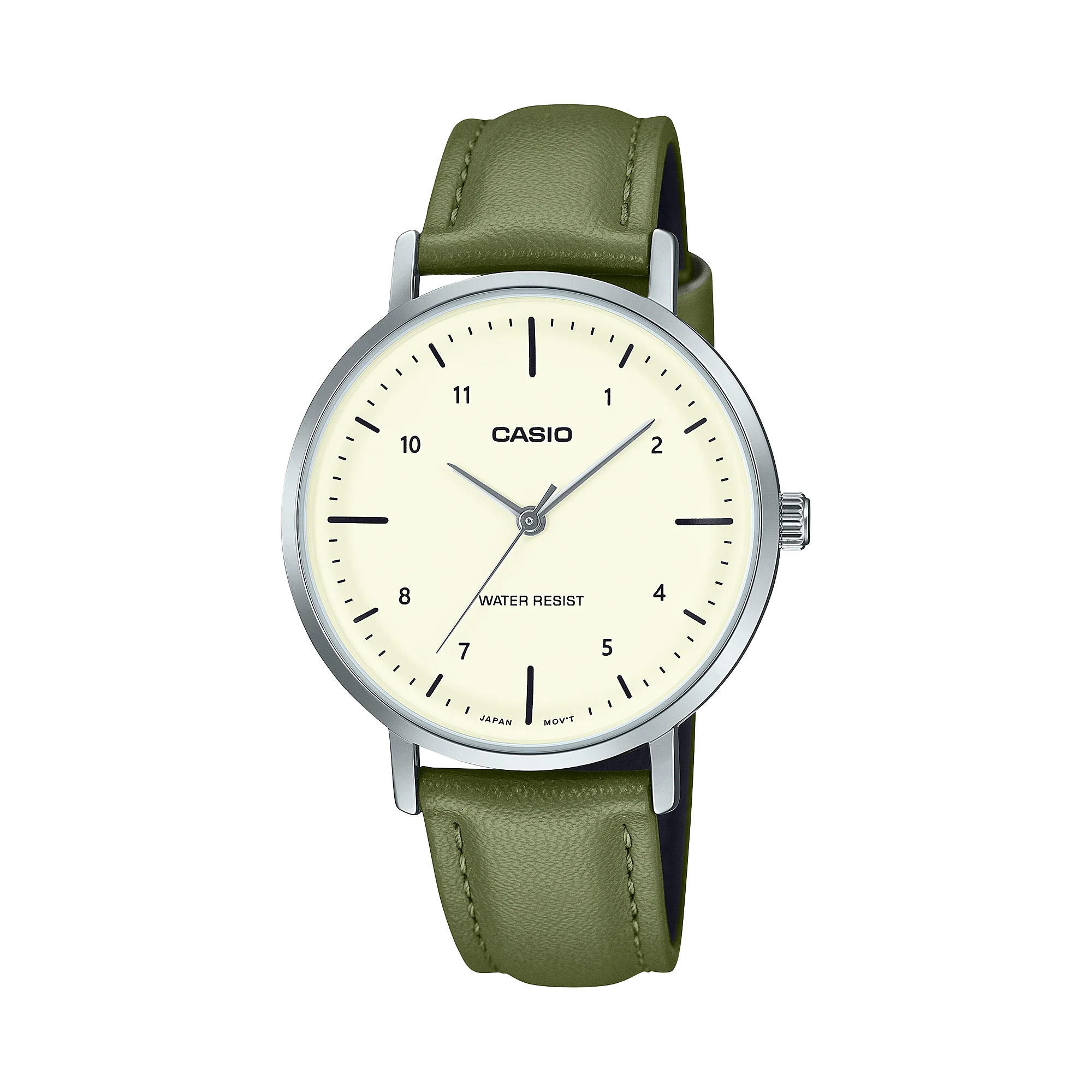 LTP-VT03L-3B Casio de dama pulsera de cuero