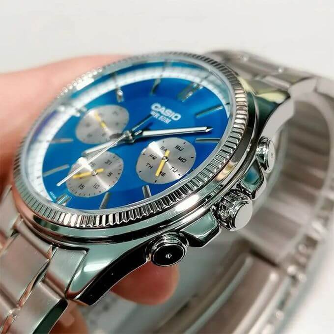 MTP-1375D-2A2V Casio reloj de hombre pulsera de metal - Image 3