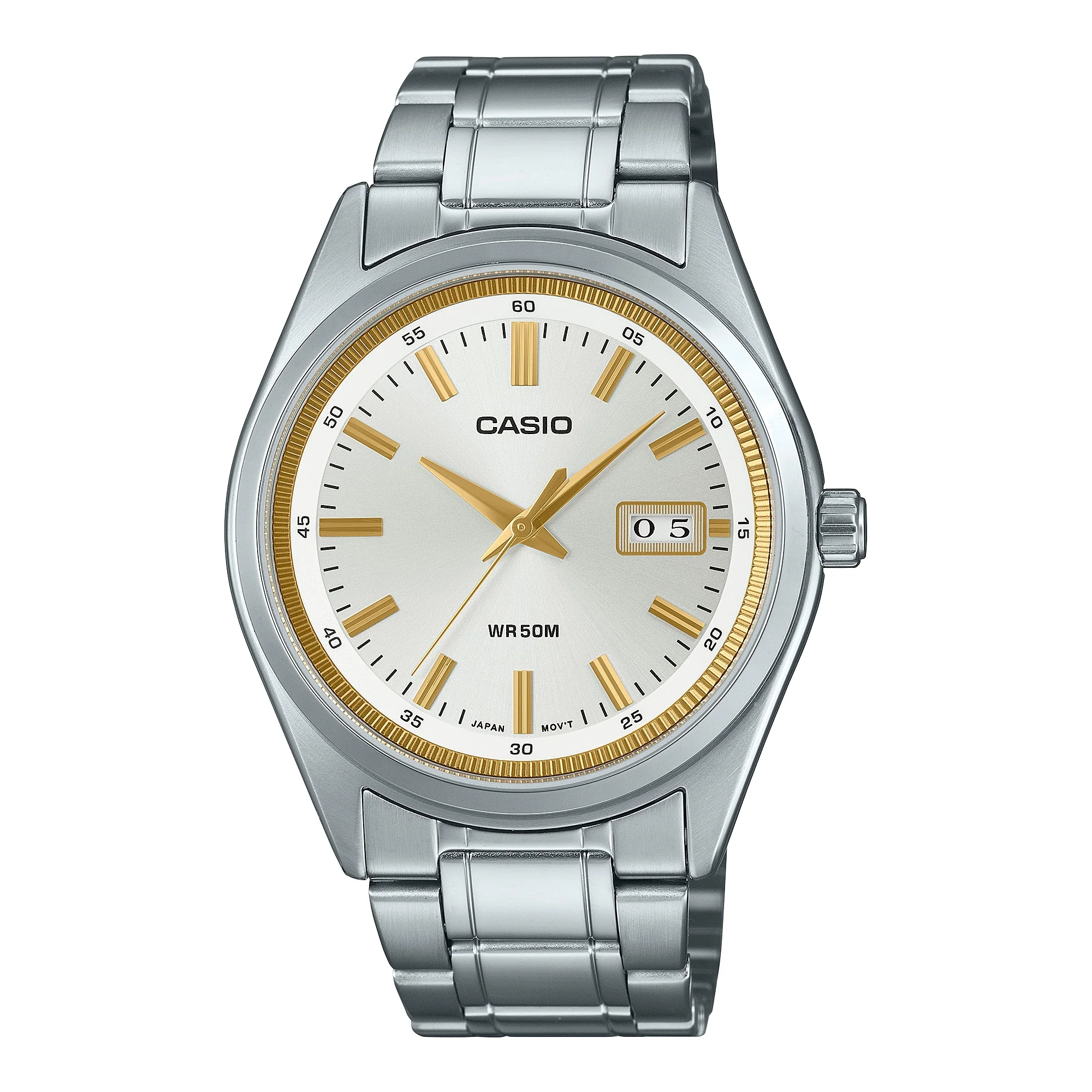 MTP-B180D-7AV Casio reloj para caballero pulsera de metal