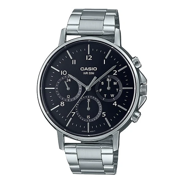 MTP-E321D-1AV Casio de hombre pulsera de metal