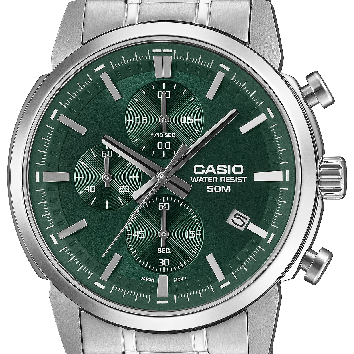 MTP-E510D-3AV Reloj Casio de hombre pulsera de metal - Image 2